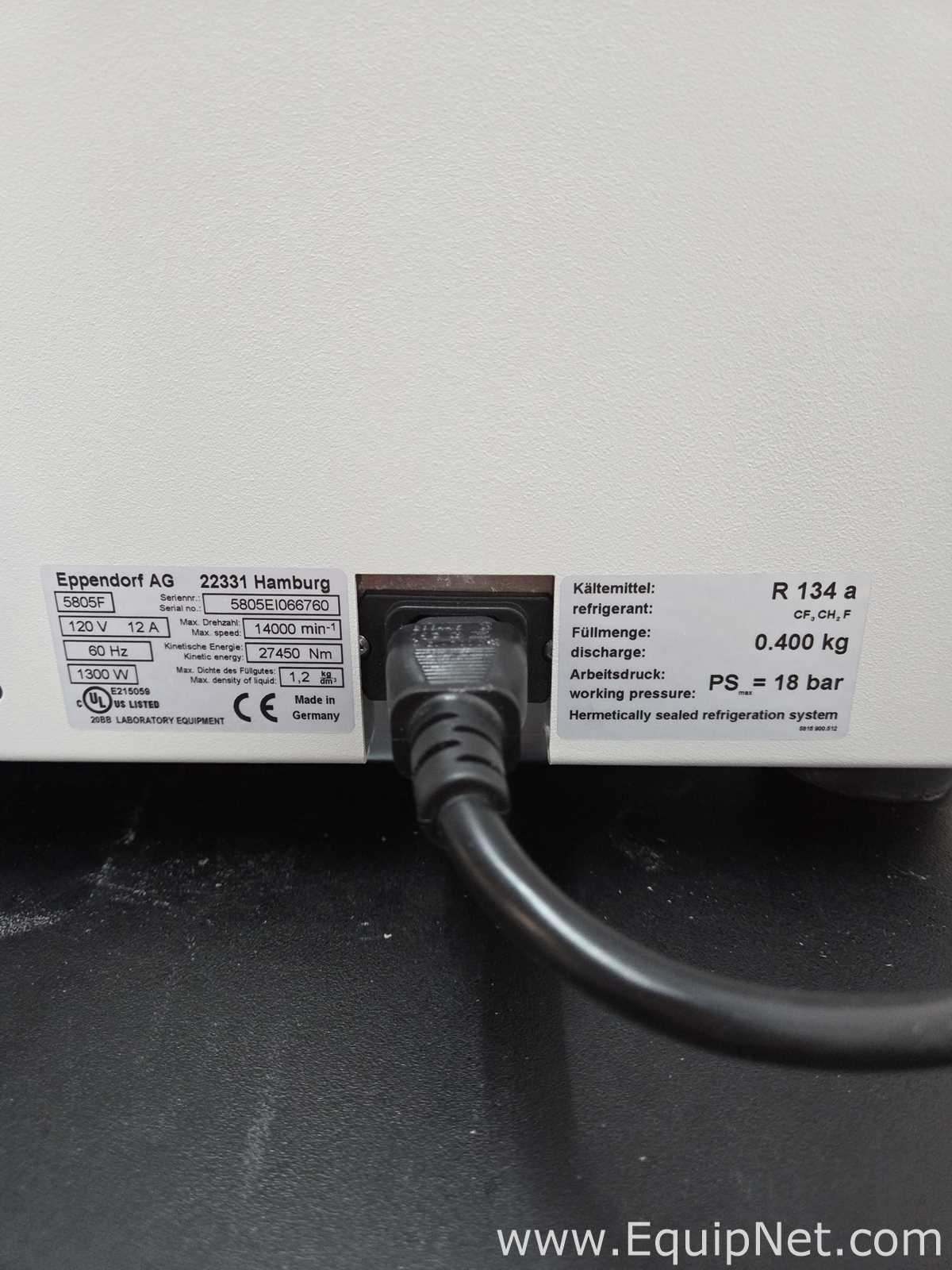 Centrífuga para laboratorio Eppendorf 5804R