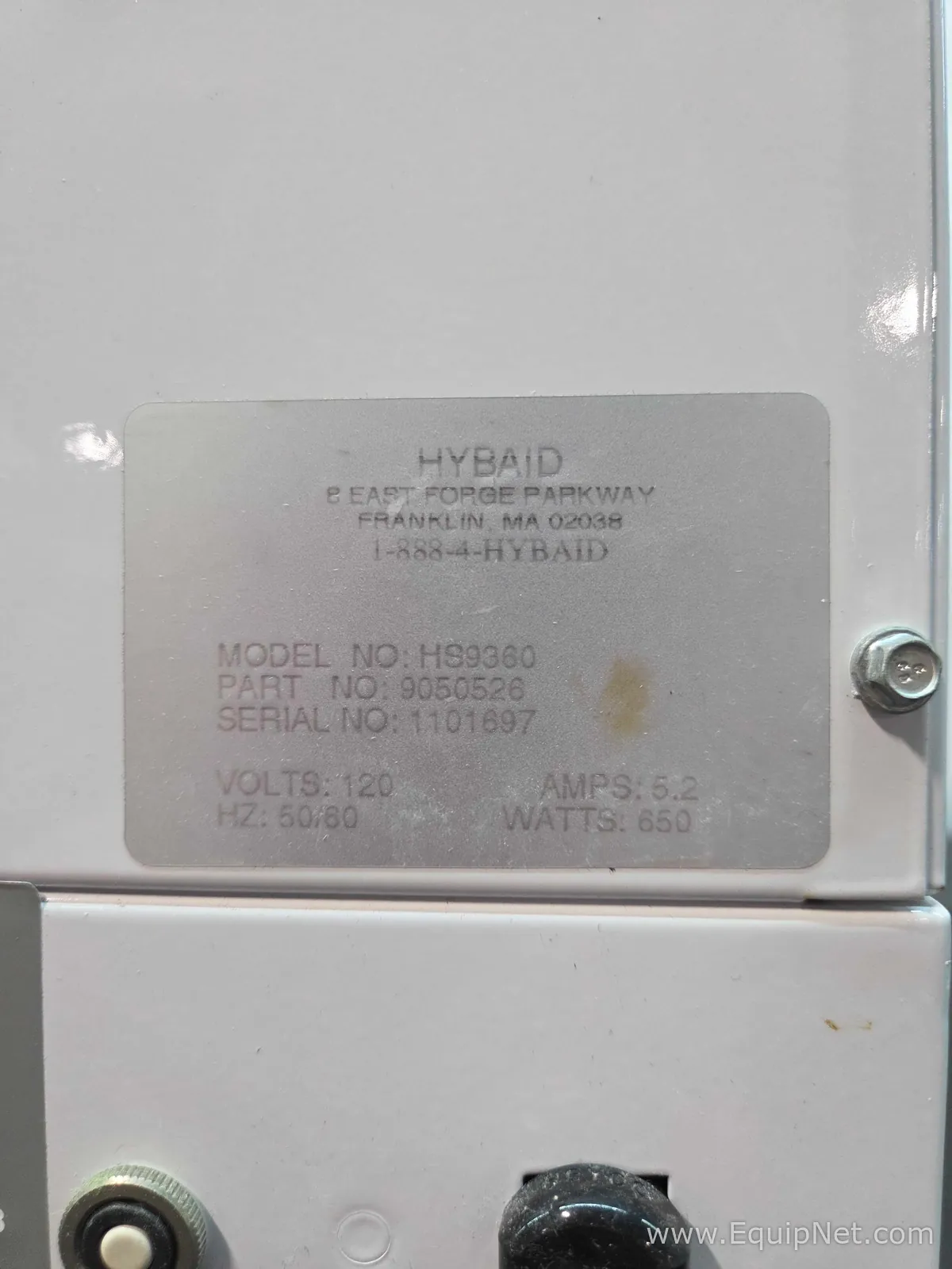 Hybaid HS9360 Hybridization Oven