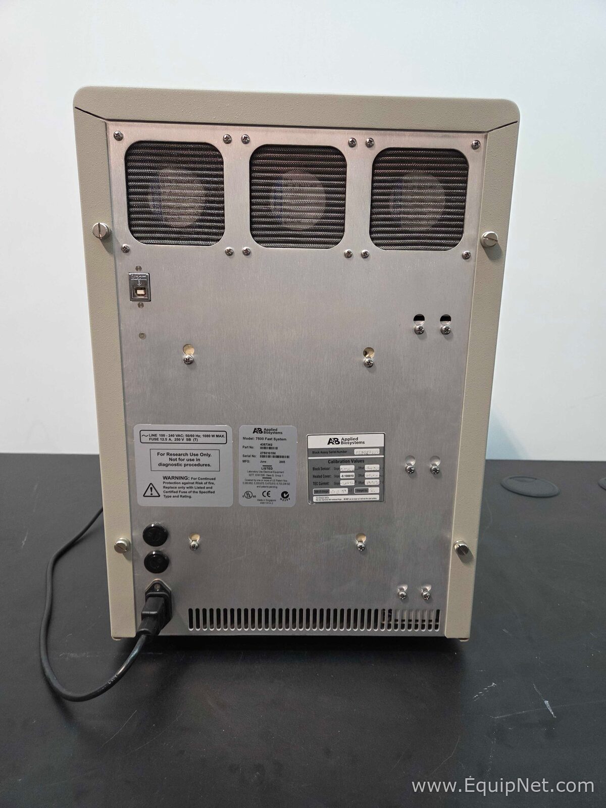 PCR y Termociclador Applied Biosystems 7500 Fast System