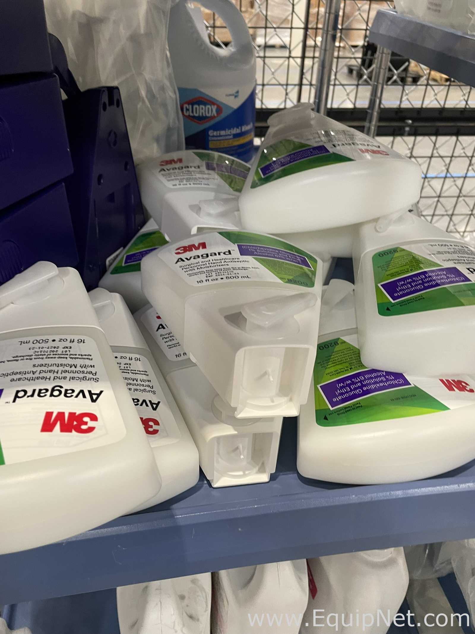 Large Lot of Cleanroom Disinfectants and Cleaning Supplies