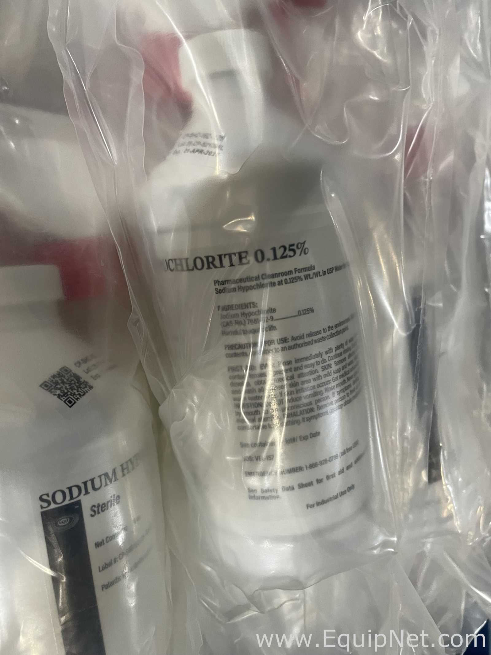 Large Lot of Cleanroom Disinfectants and Cleaning Supplies