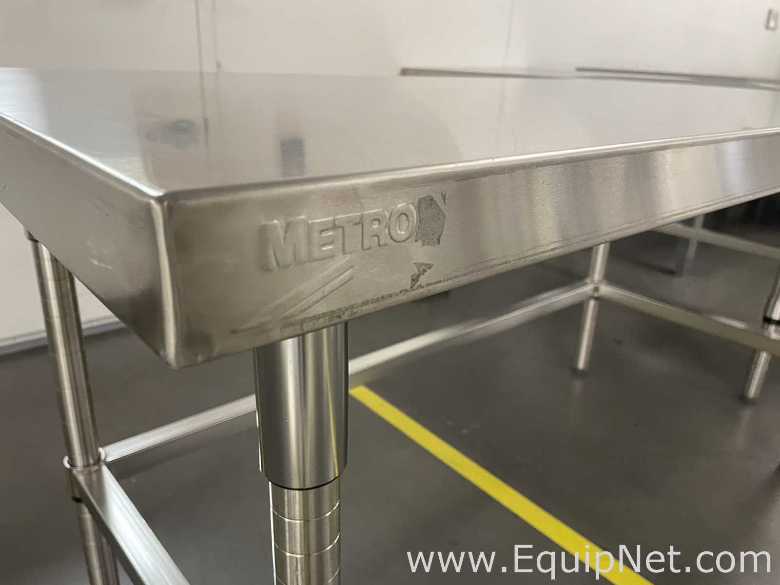 Mesa Acero inoxidable Metro 