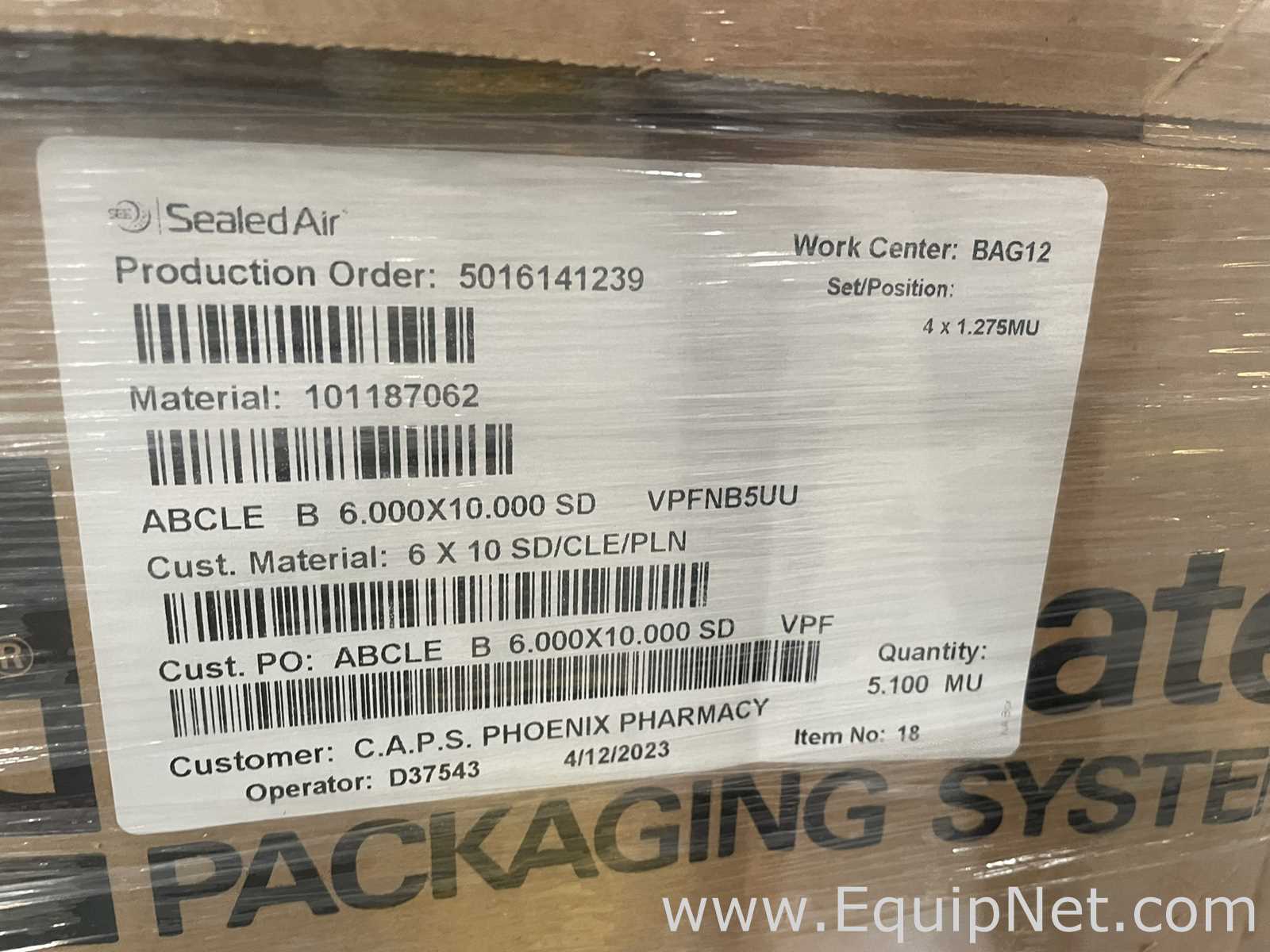  Automated Packaging Systems Inc 