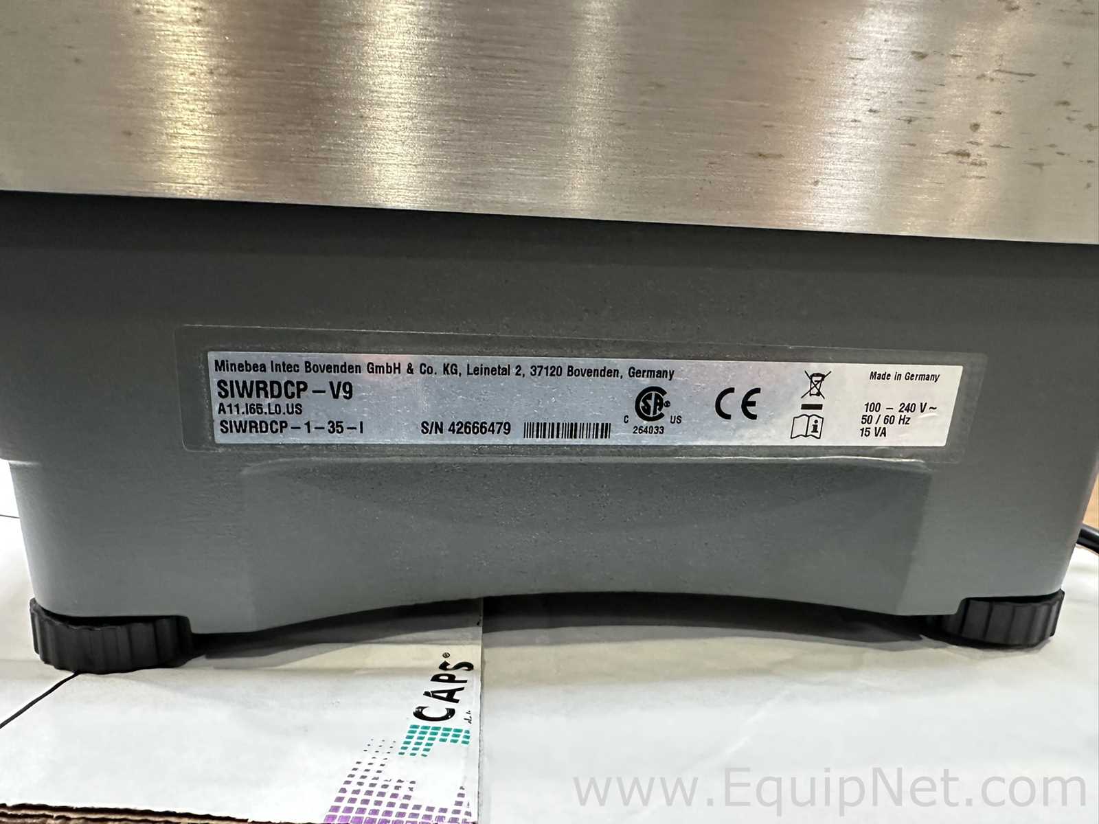 Los aus  Waage Minebea Intec Bovenden GmbH Signum 1 SIWRDCP-1-35-I