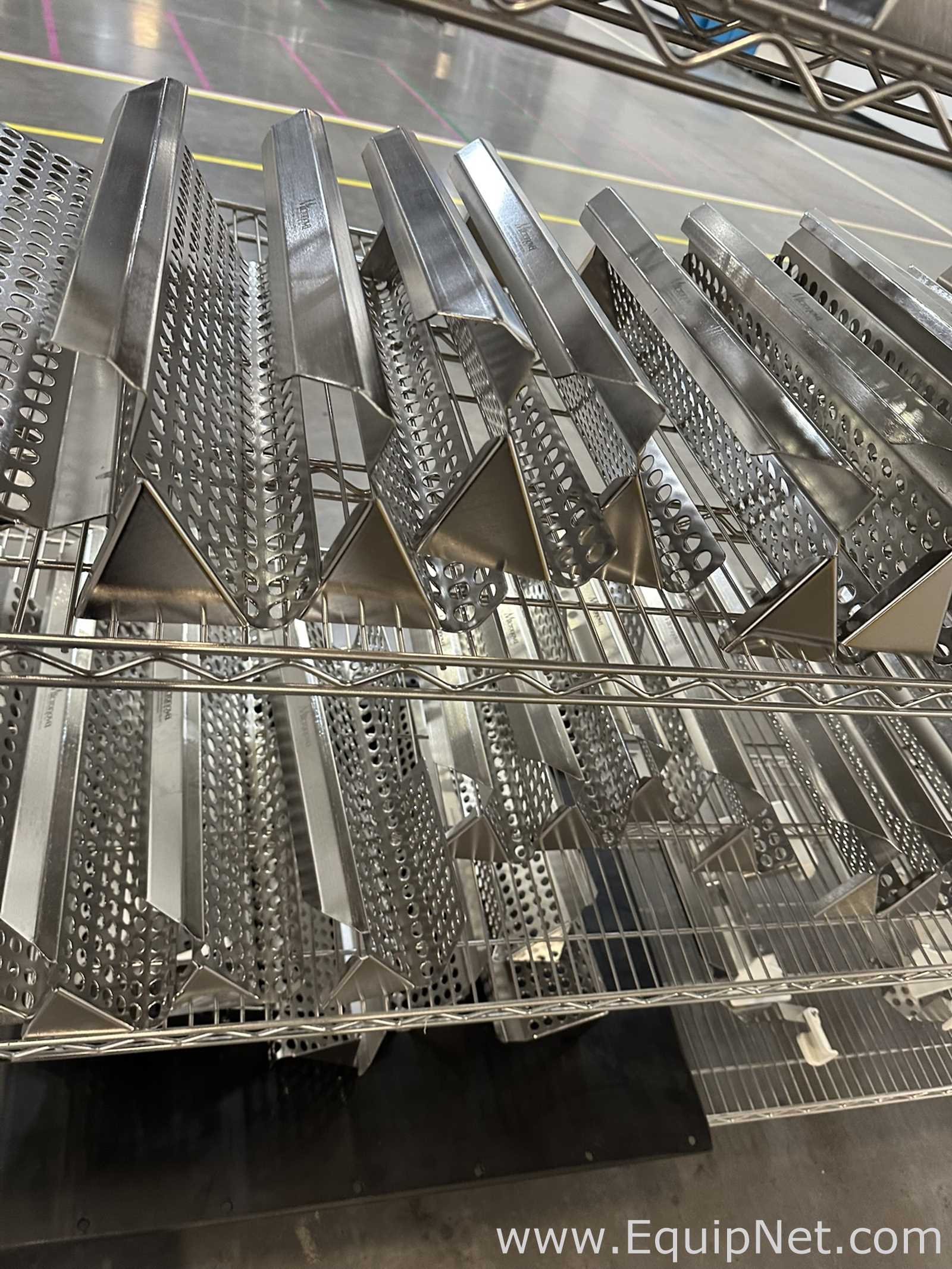 Lot of Micronova Stainless Steel Cleanroom Mop Wringer Strainers and Wringers