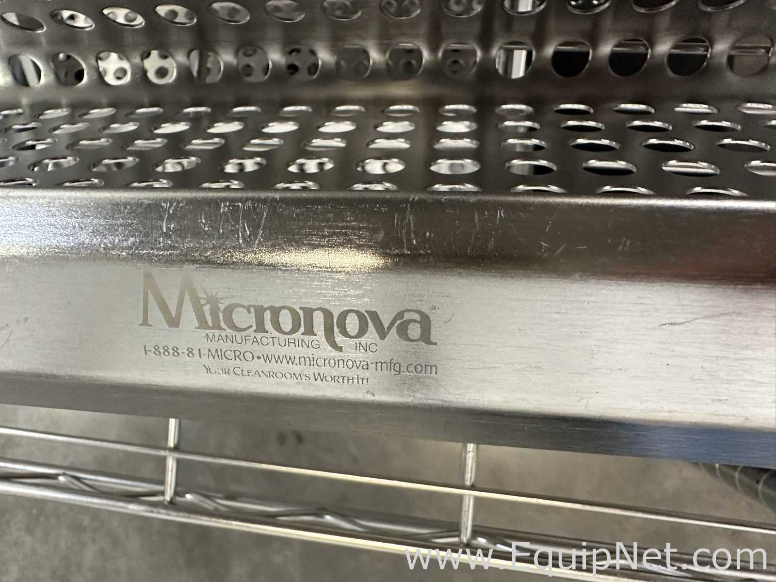 Lot of Micronova Stainless Steel Cleanroom Mop Wringer Strainers and Wringers