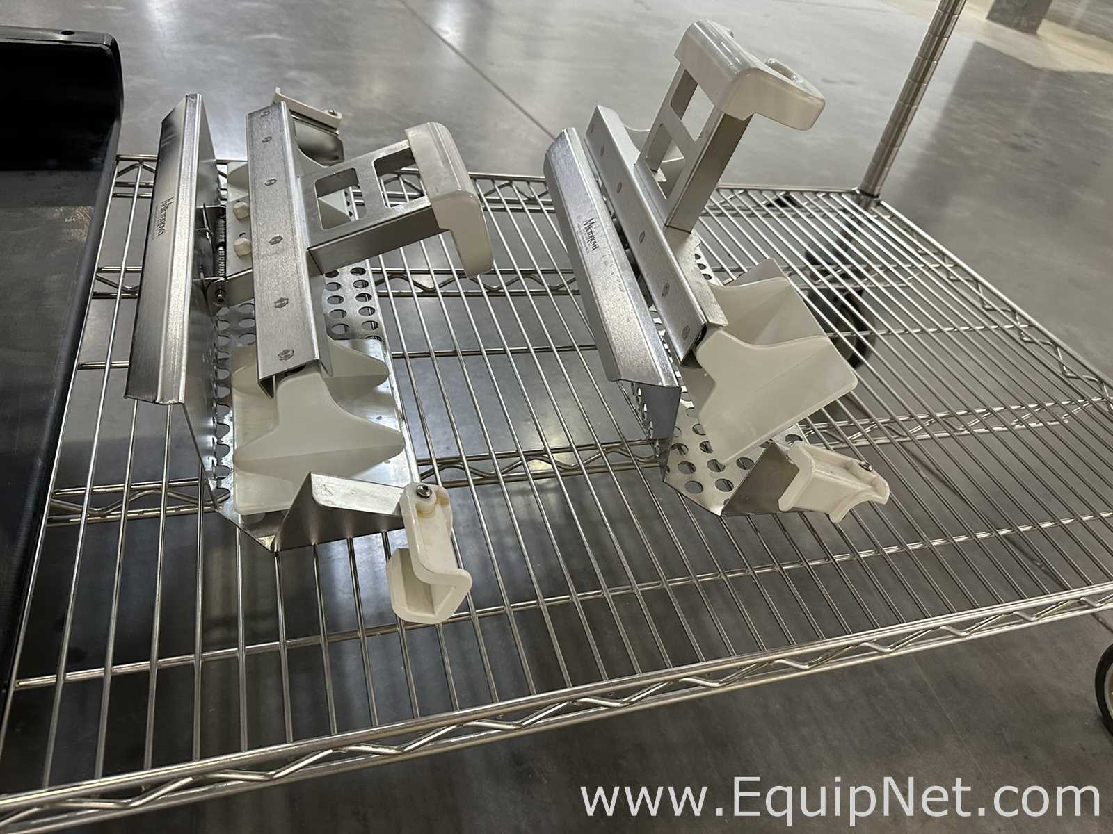Lot of Micronova Stainless Steel Cleanroom Mop Wringer Strainers and Wringers