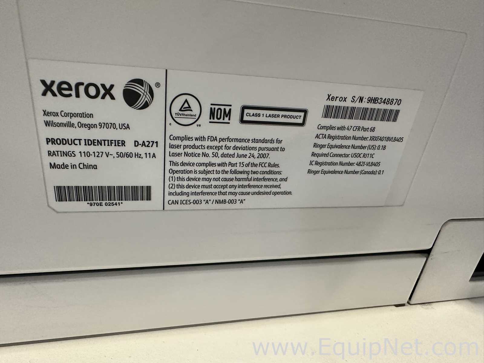 lote de  8 Impressora/Scanner/Copiadora Xerox VersaLink B405
