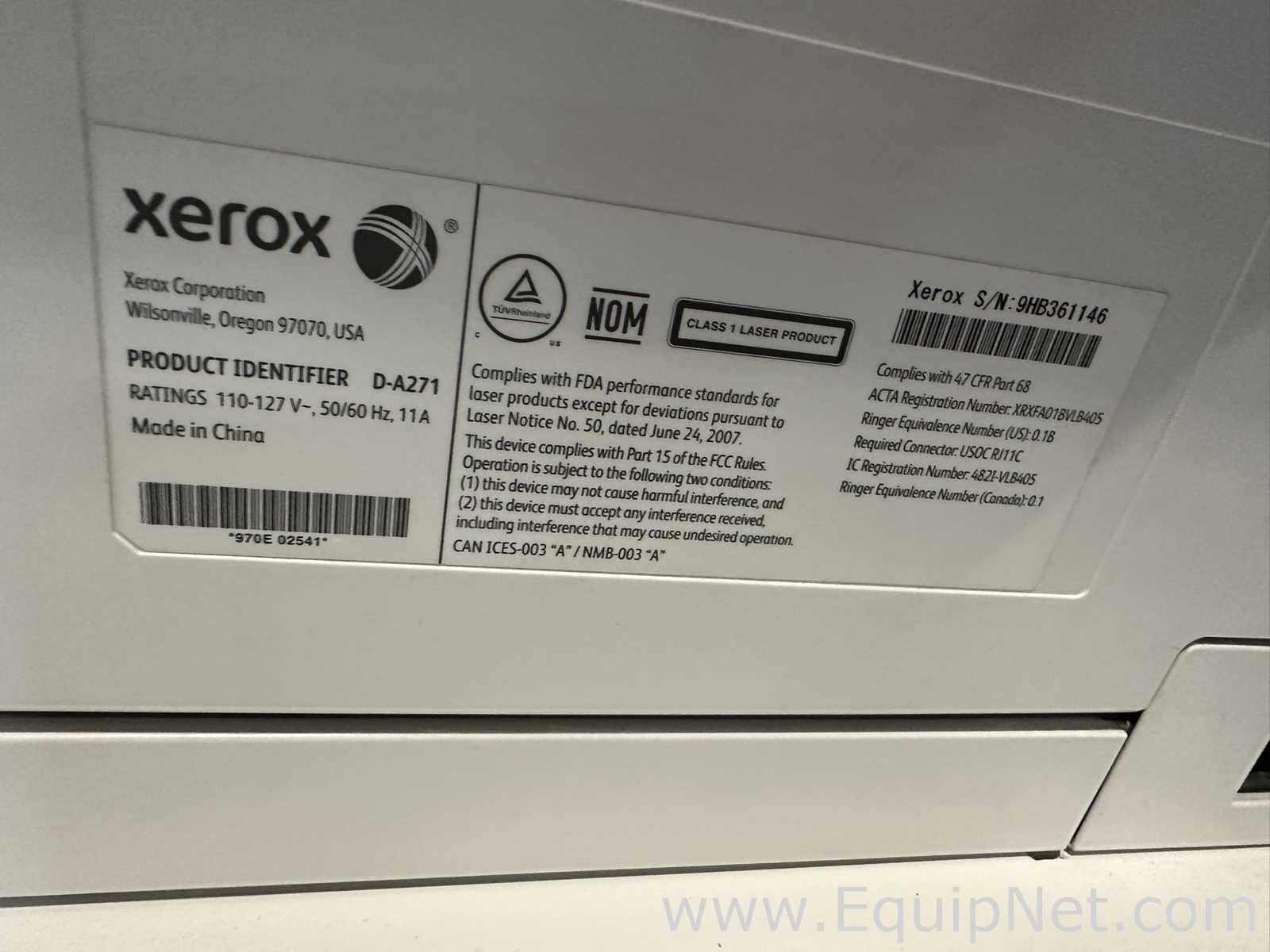 lote de  8 Impressora/Scanner/Copiadora Xerox VersaLink B405