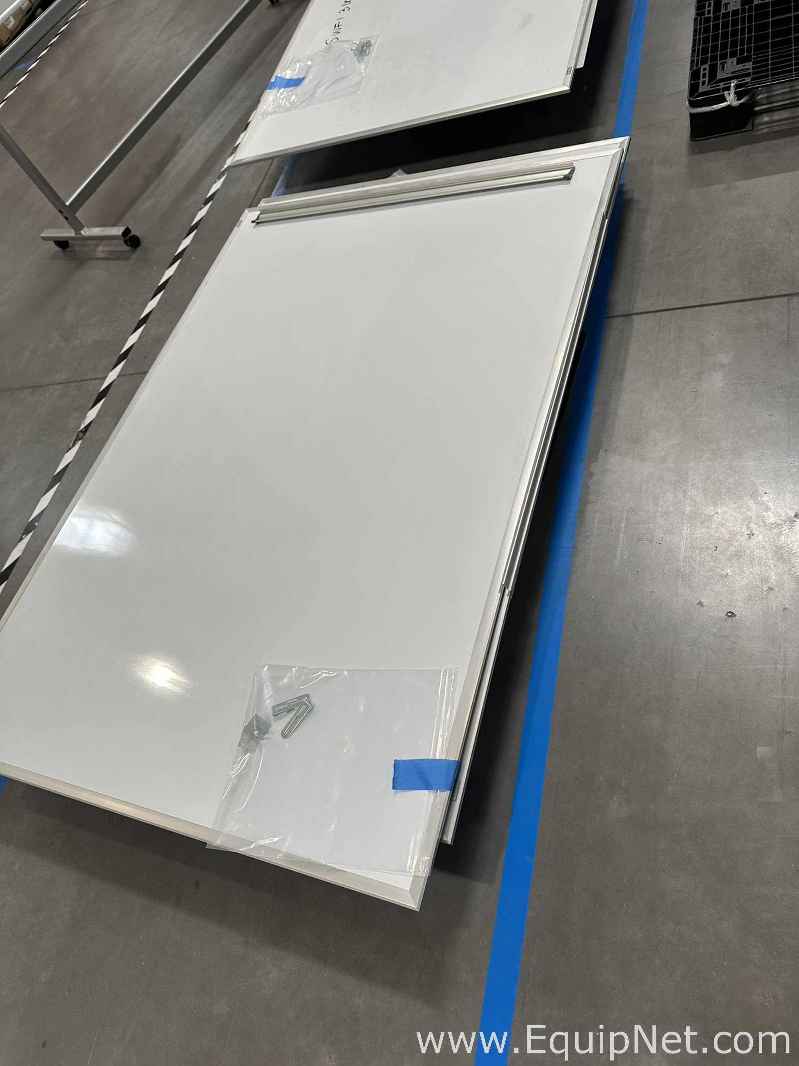 Lot of Global Industrial Mobile and Wall-Mount Whiteboards