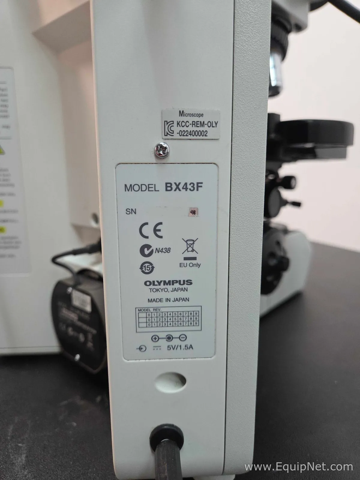 Microscópio Olympus Corporation BX43F