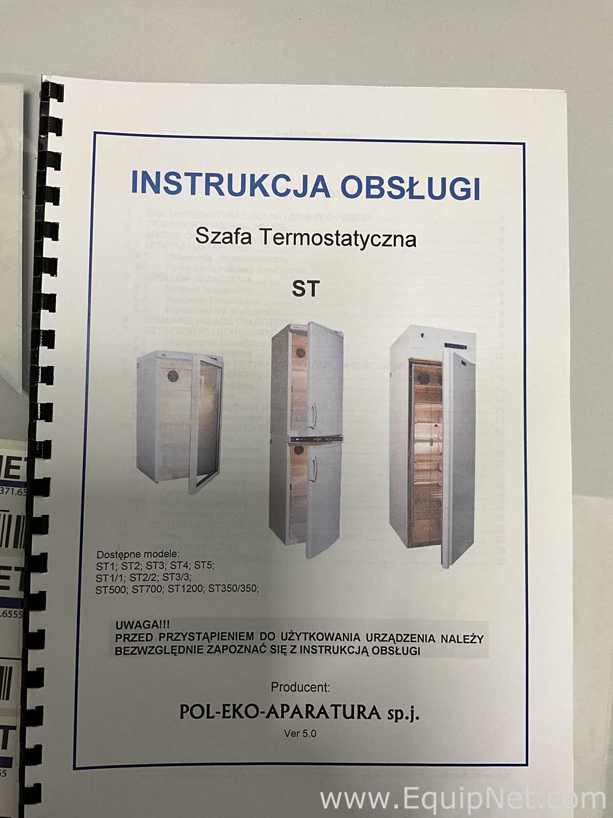 Incubadora Pol-Eko Aparatura SP.J. ST 500 C60