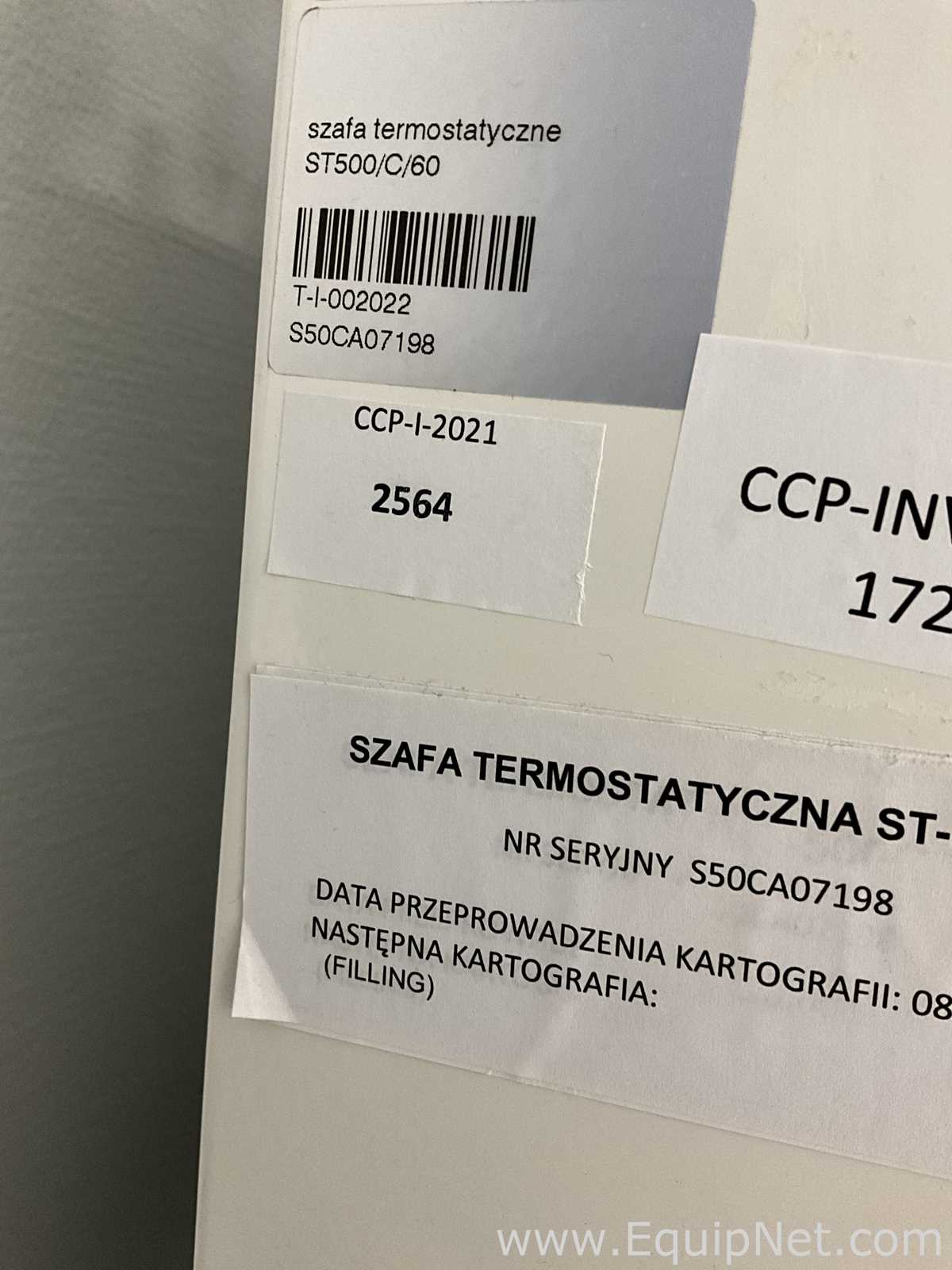 Incubadora Pol-Eko Aparatura SP.J. ST 500 C60