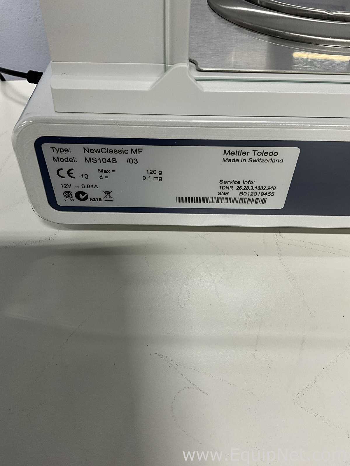 Mettler Toledo NewClassic MF High Precision Laboratory Analytical Balance