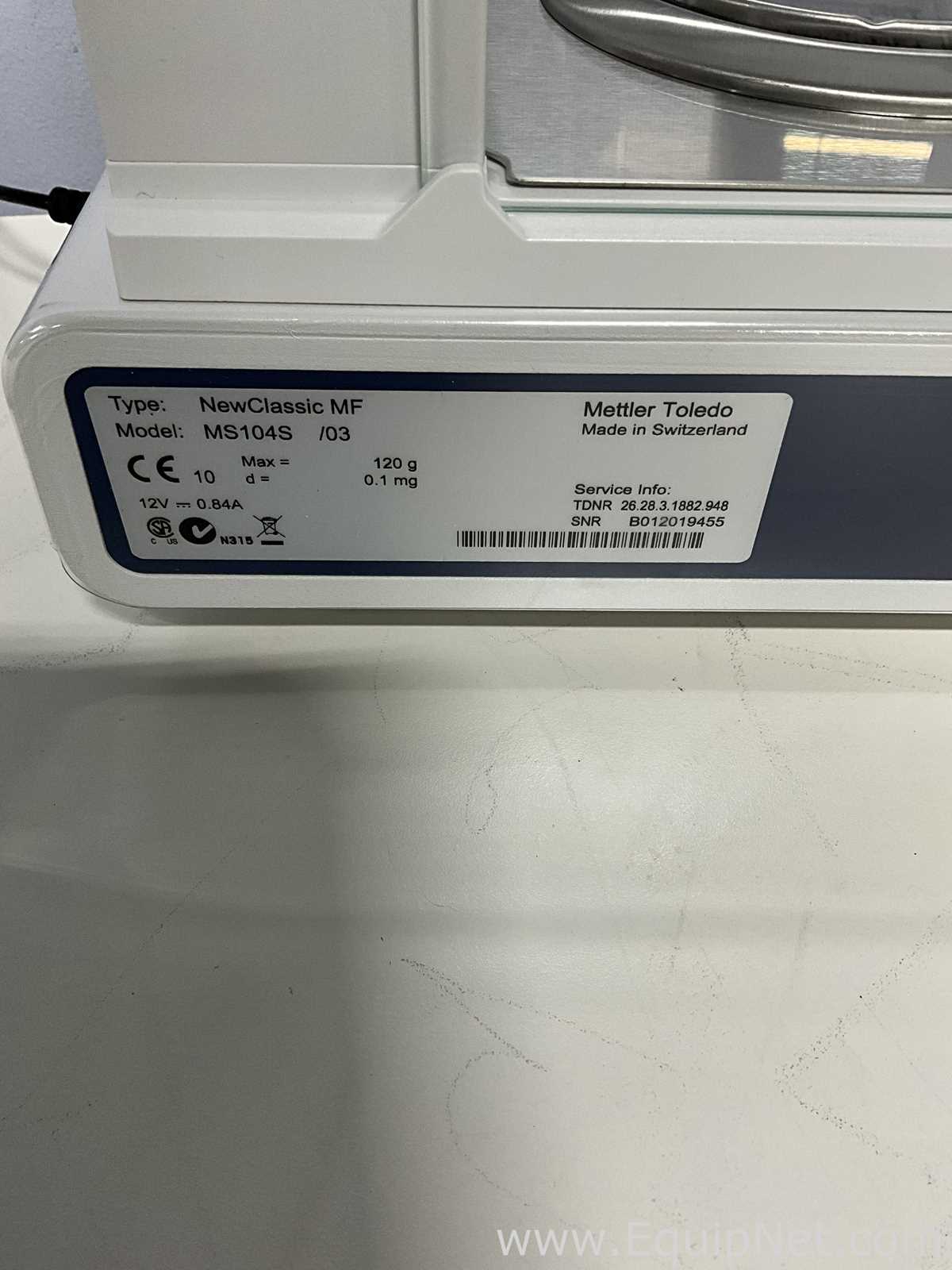 Mettler Toledo NewClassic MF High Precision Laboratory Analytical Balance