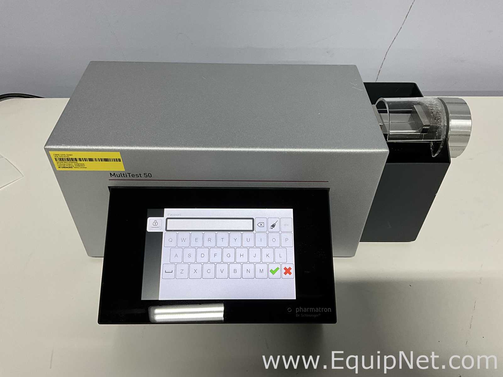 Sotax Pharmatron MultiTest50 G2 Hardness Tester