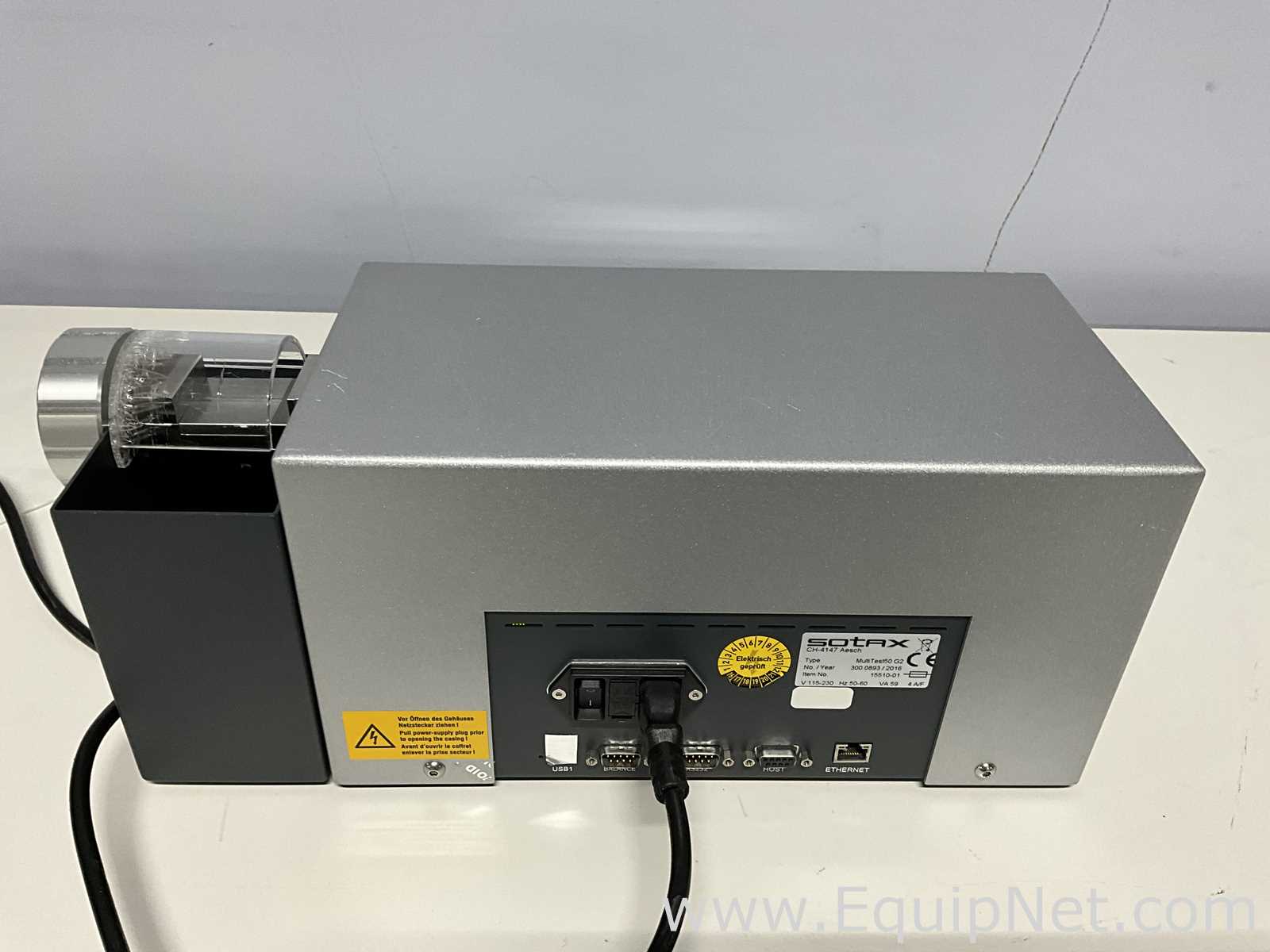 Sotax Pharmatron MultiTest50 G2 Hardness Tester