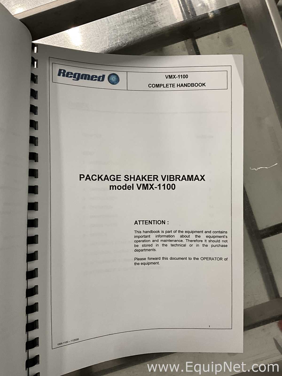 Regmed VMX-1100 Vibramax Package Shaker With Controller
