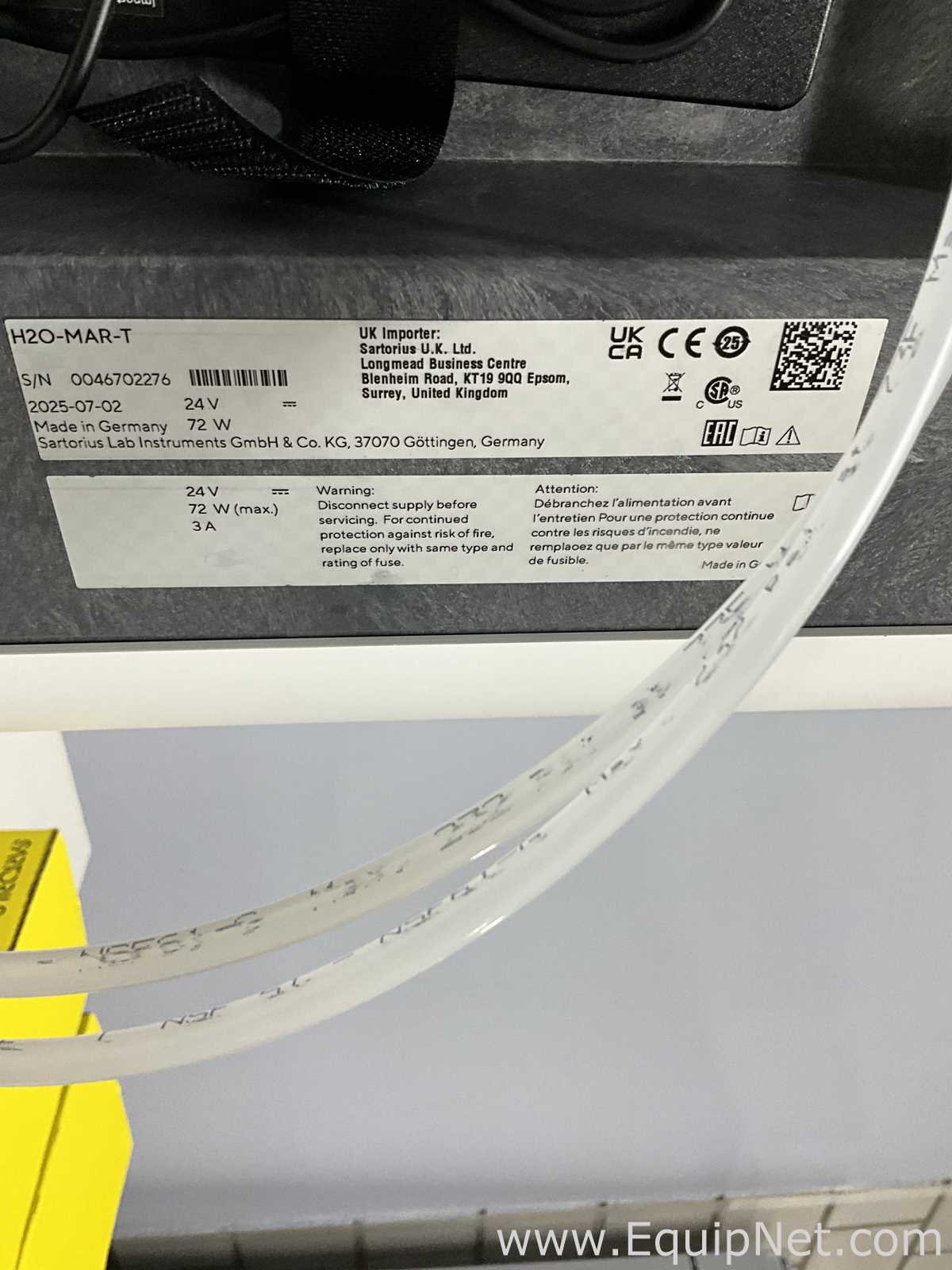Sistema de Purificación y Destilación de Agua Sartorius Arium - Mini