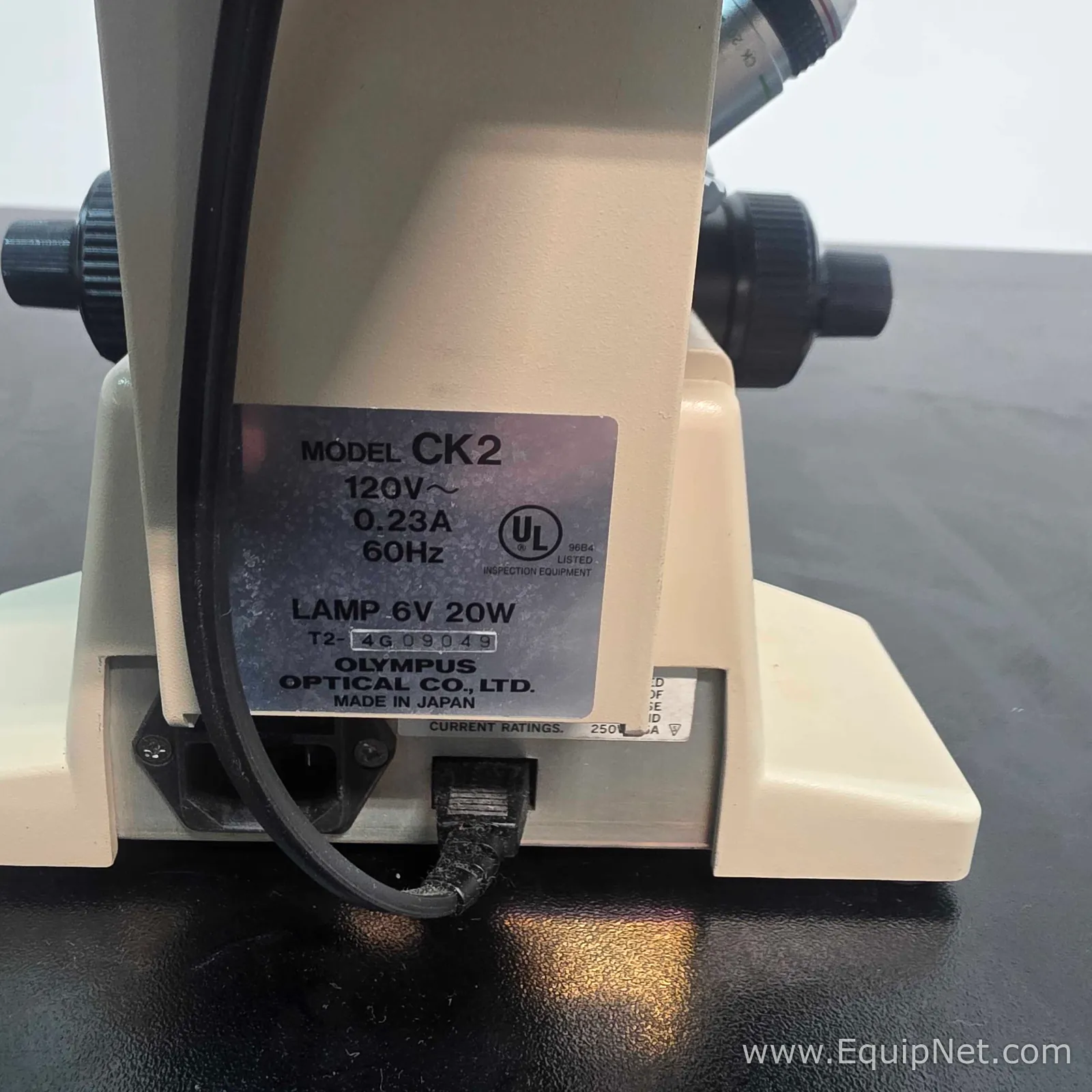 Microscópio Olympus Corporation CK2