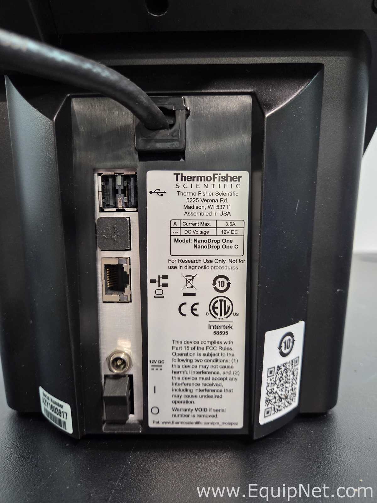 Espectrofotômetro Thermo Scientific Nanodrop One C