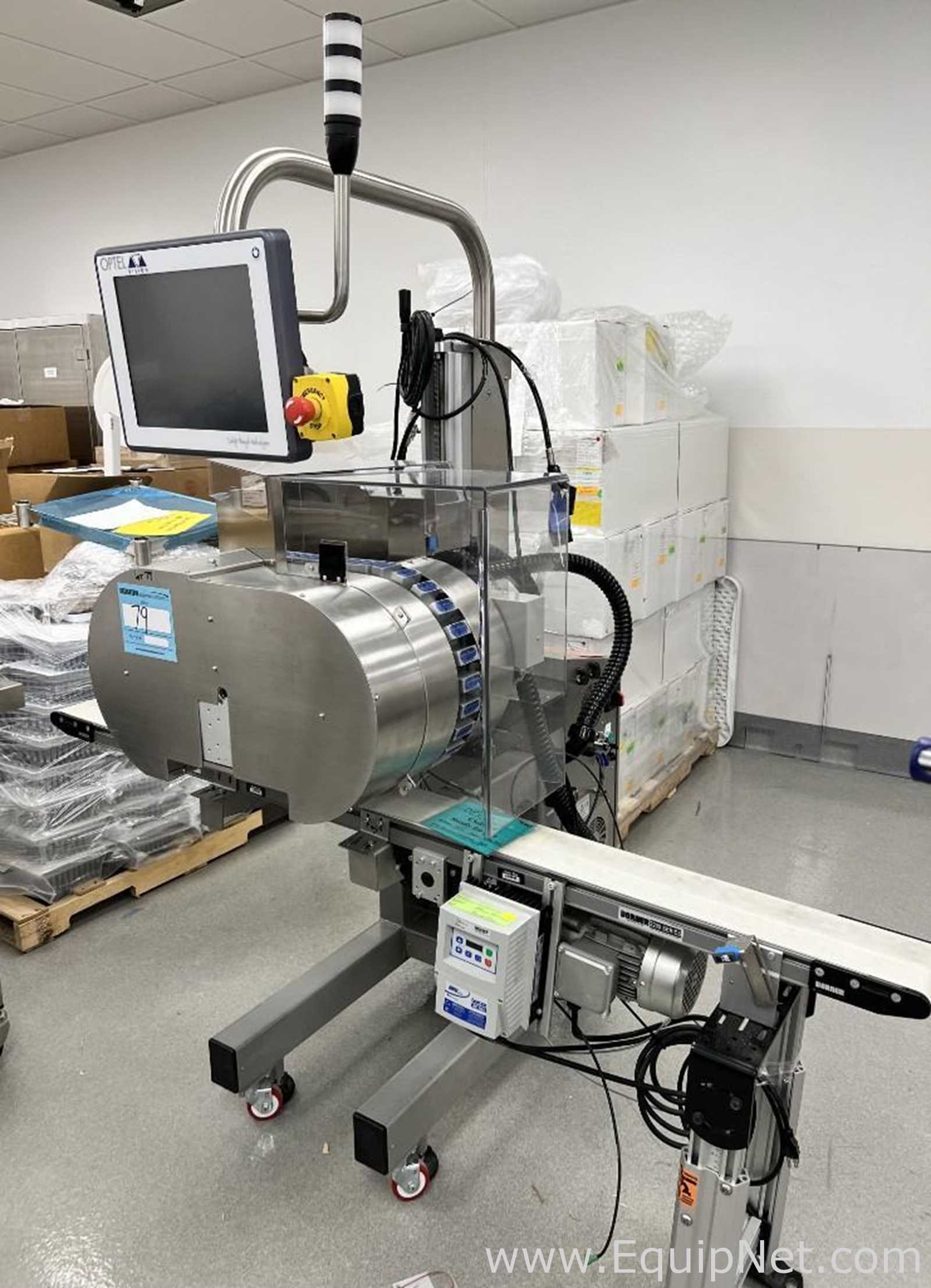 Máquina de Inspeção Optel Vision Systems OP300