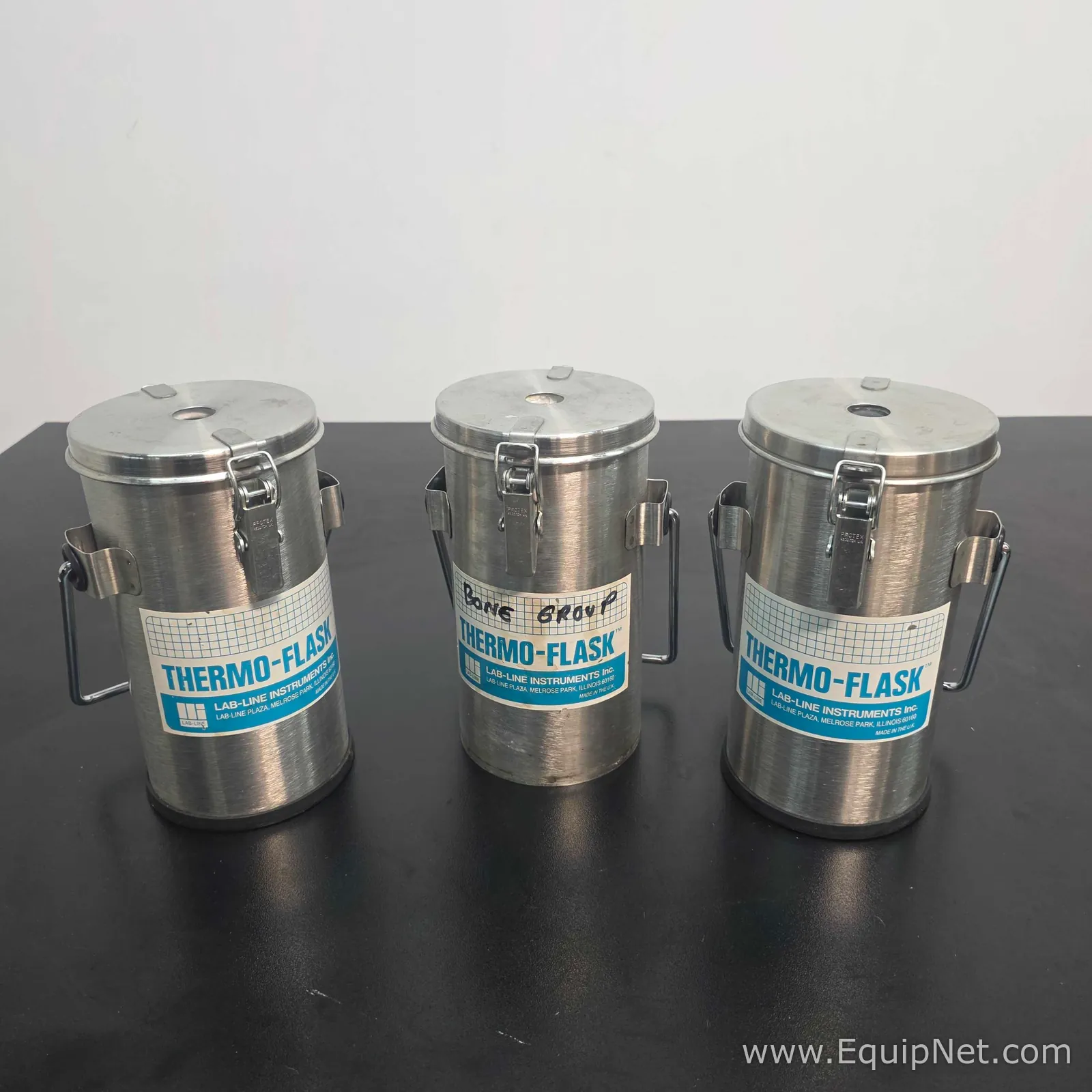 lote de  3 Equipamento de Apoio Criogênico Thermo Scientific ThernoFlask 2122
