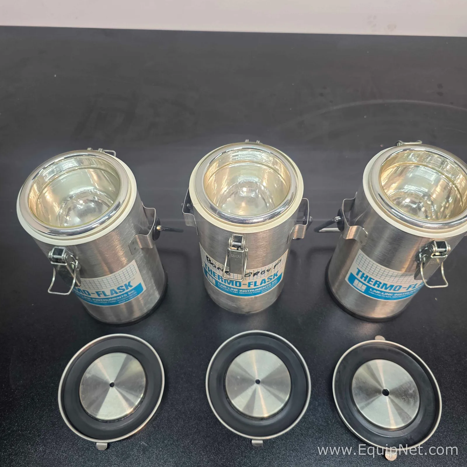 lote de  3 Equipamento de Apoio Criogênico Thermo Scientific ThernoFlask 2122