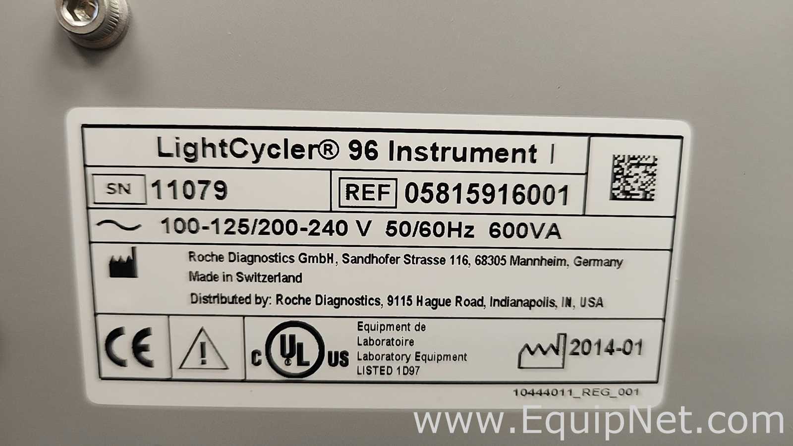 Roche Diagnostics LightCycler 96 PCR and Thermal Cycler