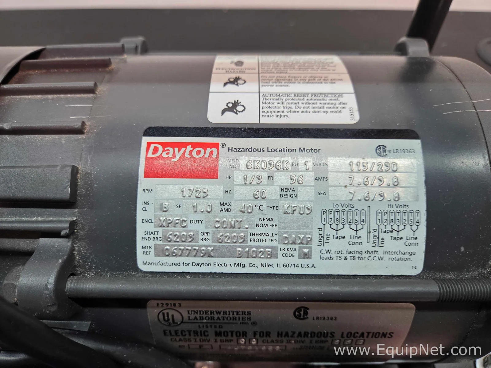 Motor Dayton 6K036K