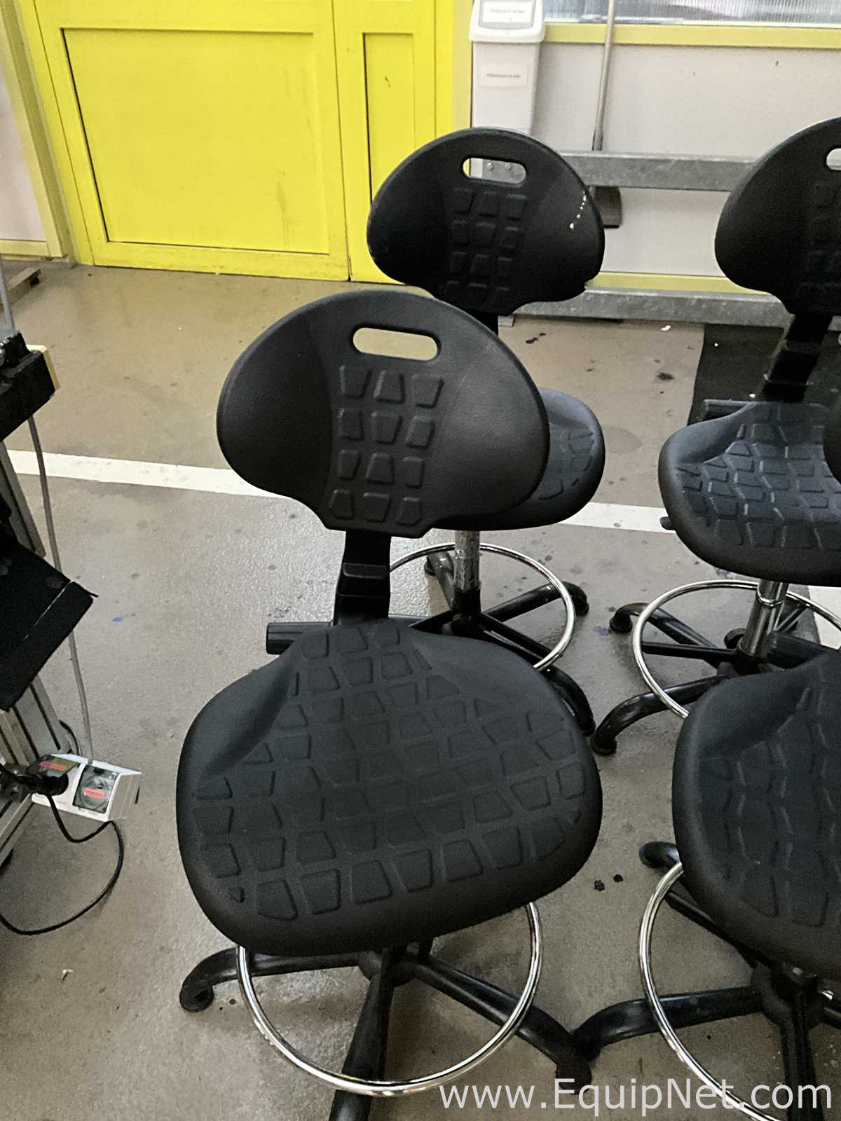 Lot of 8 Laboratory Chairs