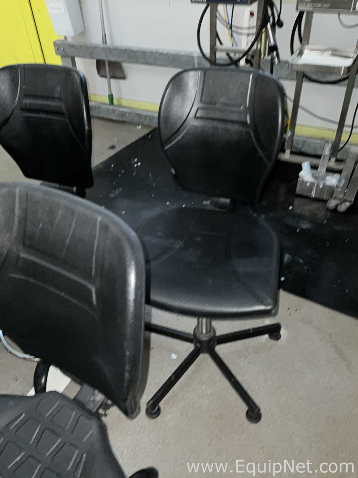 Lot of 8 Laboratory Chairs