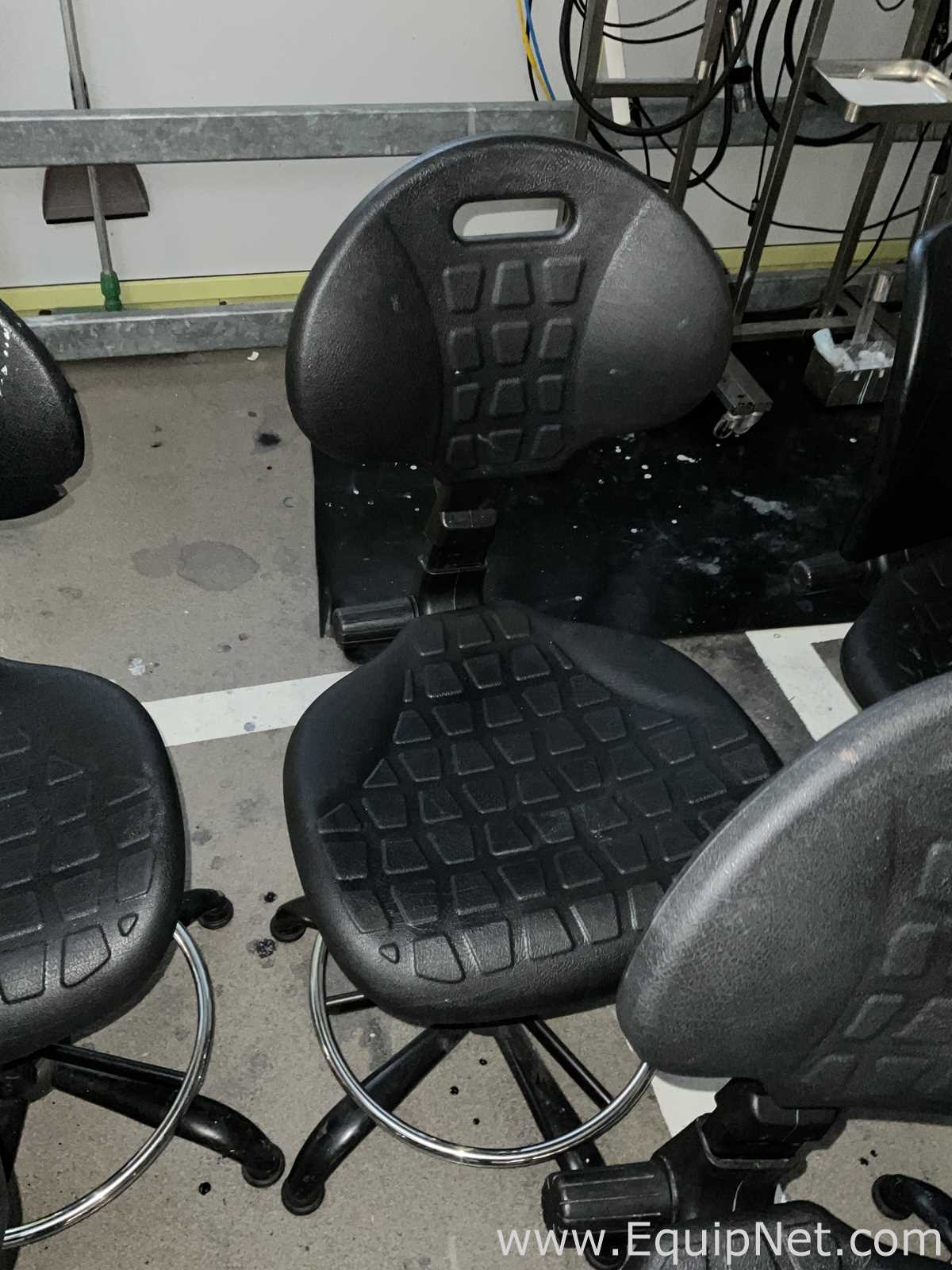 Lot of 8 Laboratory Chairs