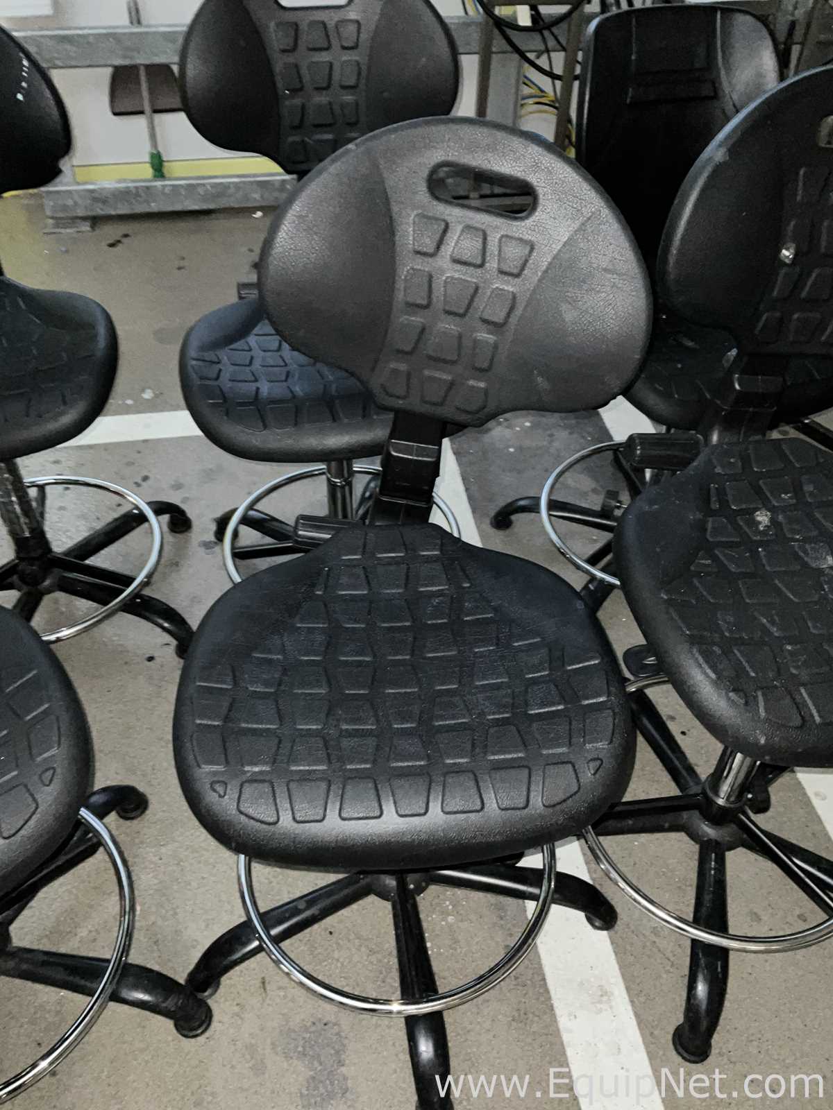 Lot of 8 Laboratory Chairs