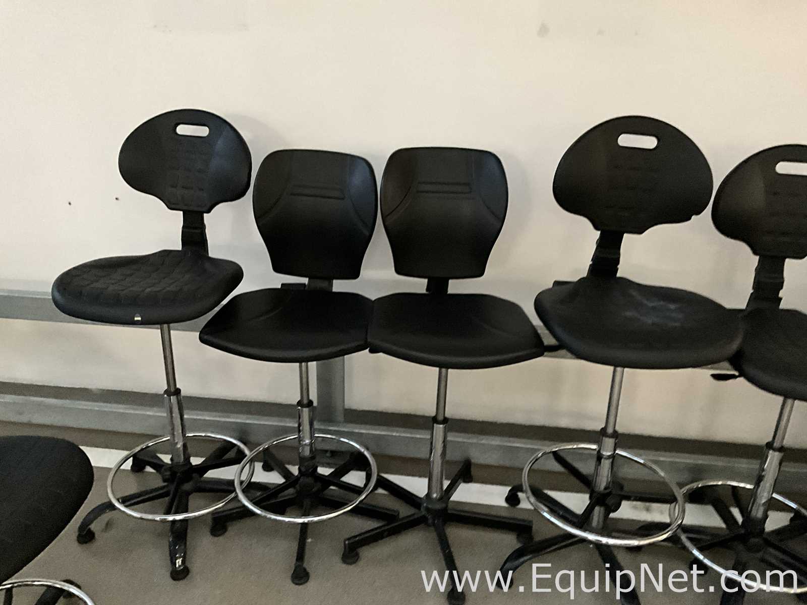 Lot of 8 Laboratory Chairs