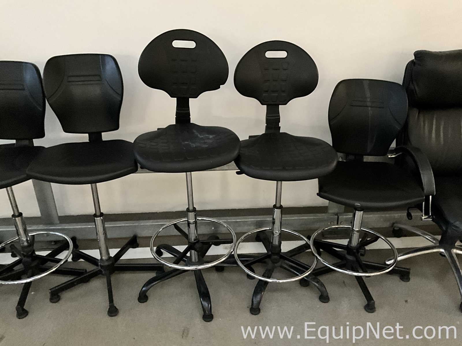 Lot of 8 Laboratory Chairs