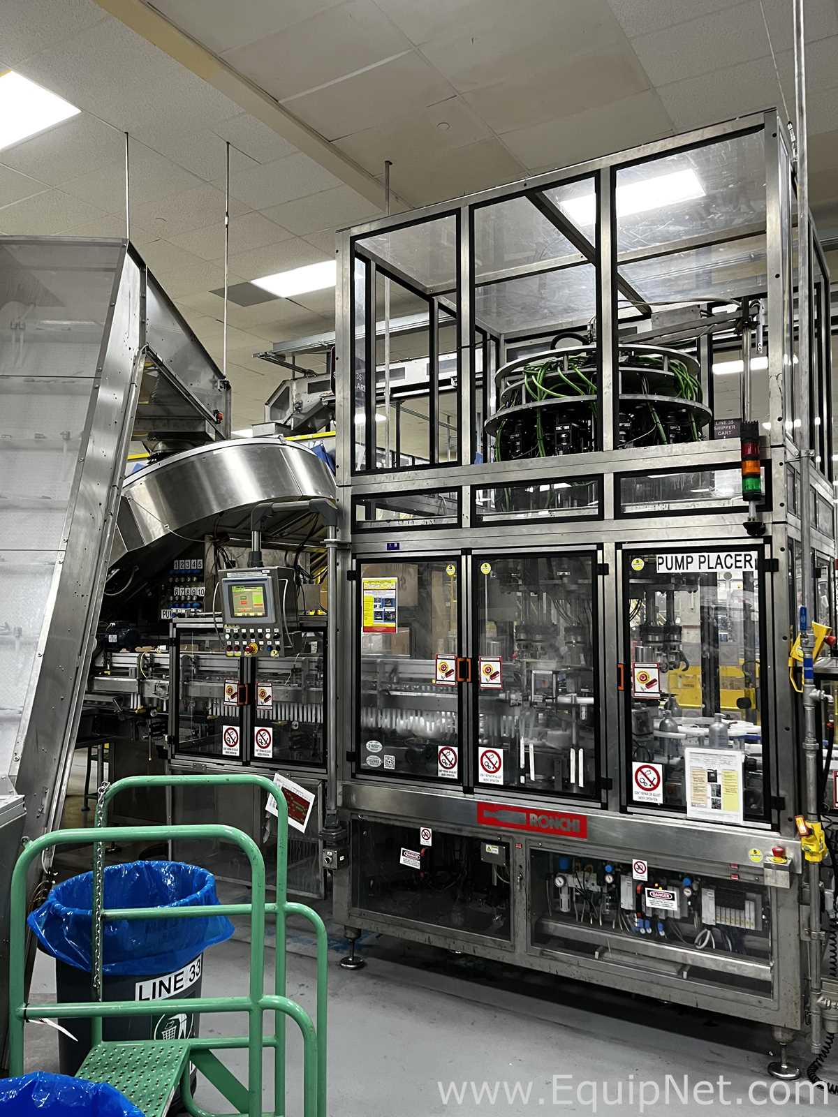 Línea de Línea de Llenado de Líquidos Ronchi Mario Srl EXACTA/RM 24/8 PT