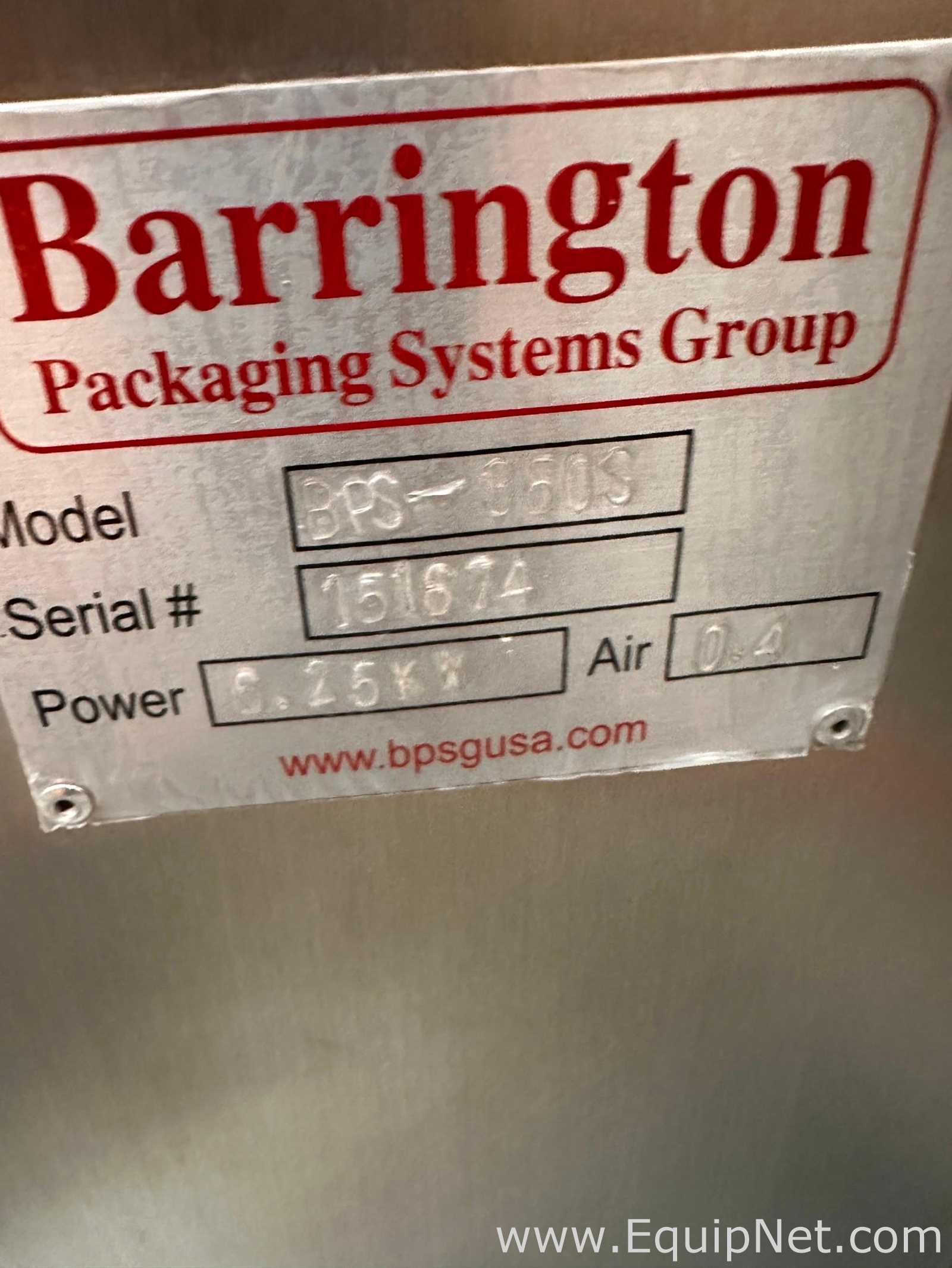 Encelofanadora Barrington Packaging Systems BPS-350 HFFS