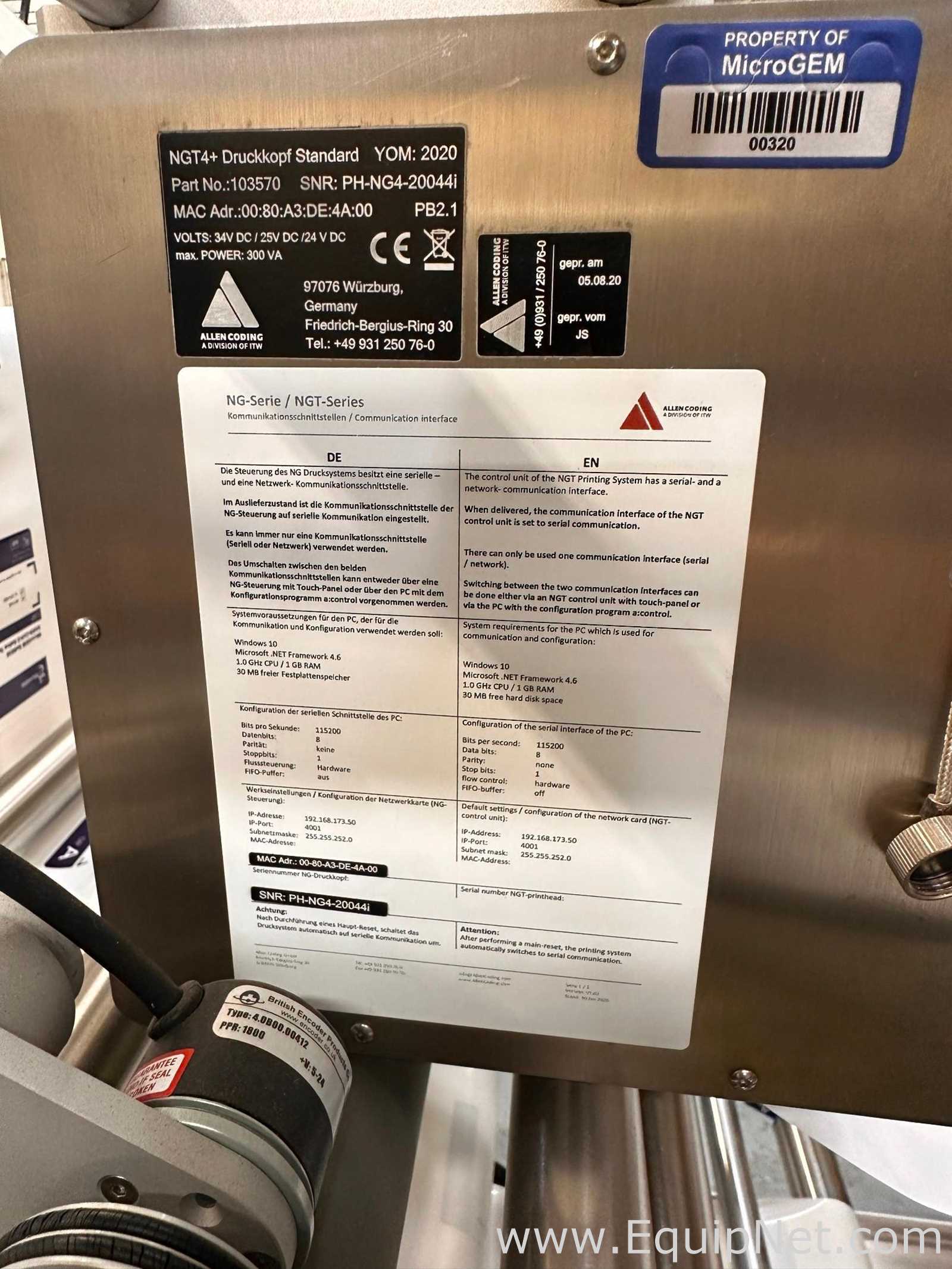 Encelofanadora Barrington Packaging Systems BPS-350 HFFS