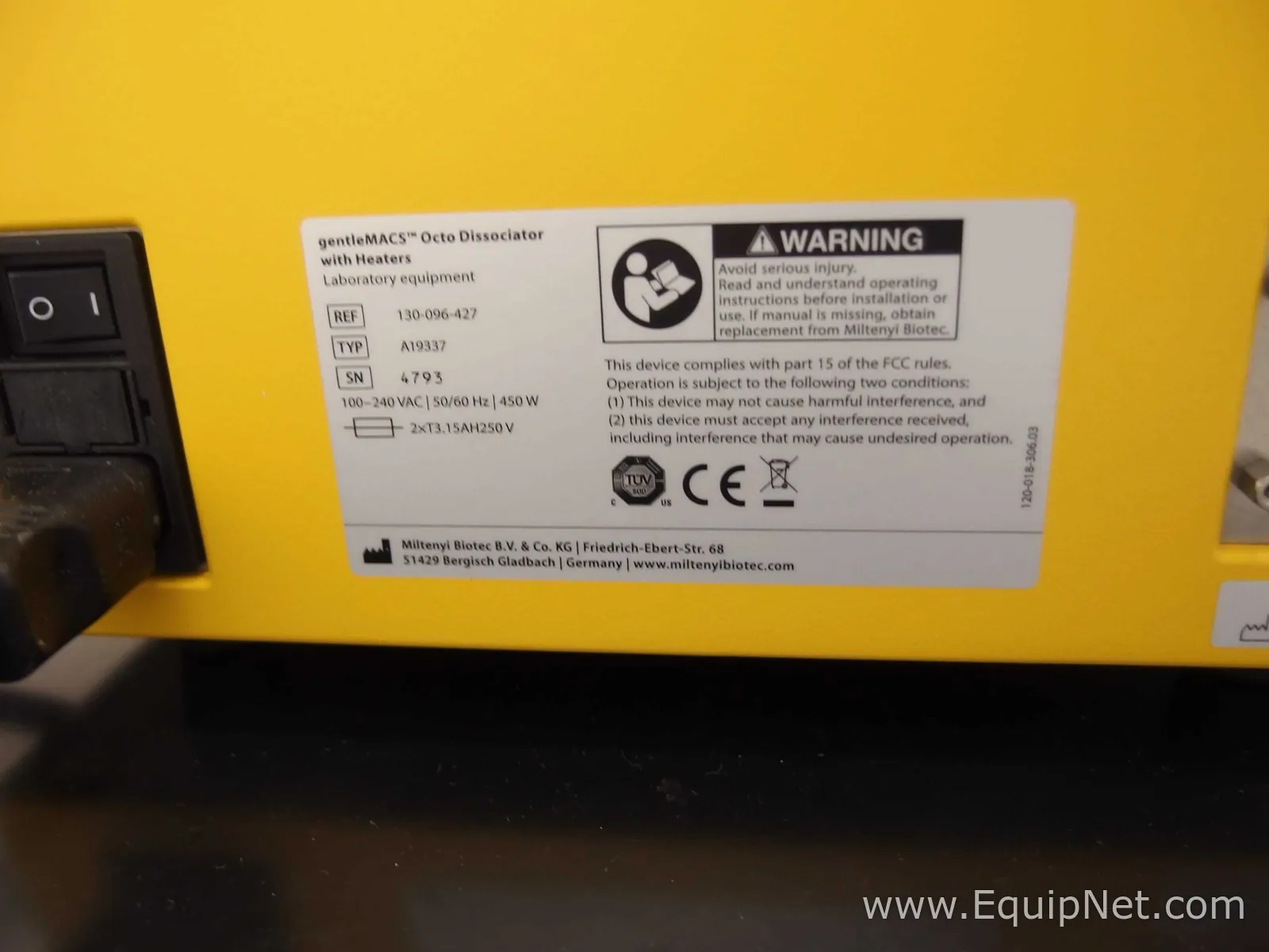Miltenyi Biotec gentleMACS Octo Dissociator with Heaters