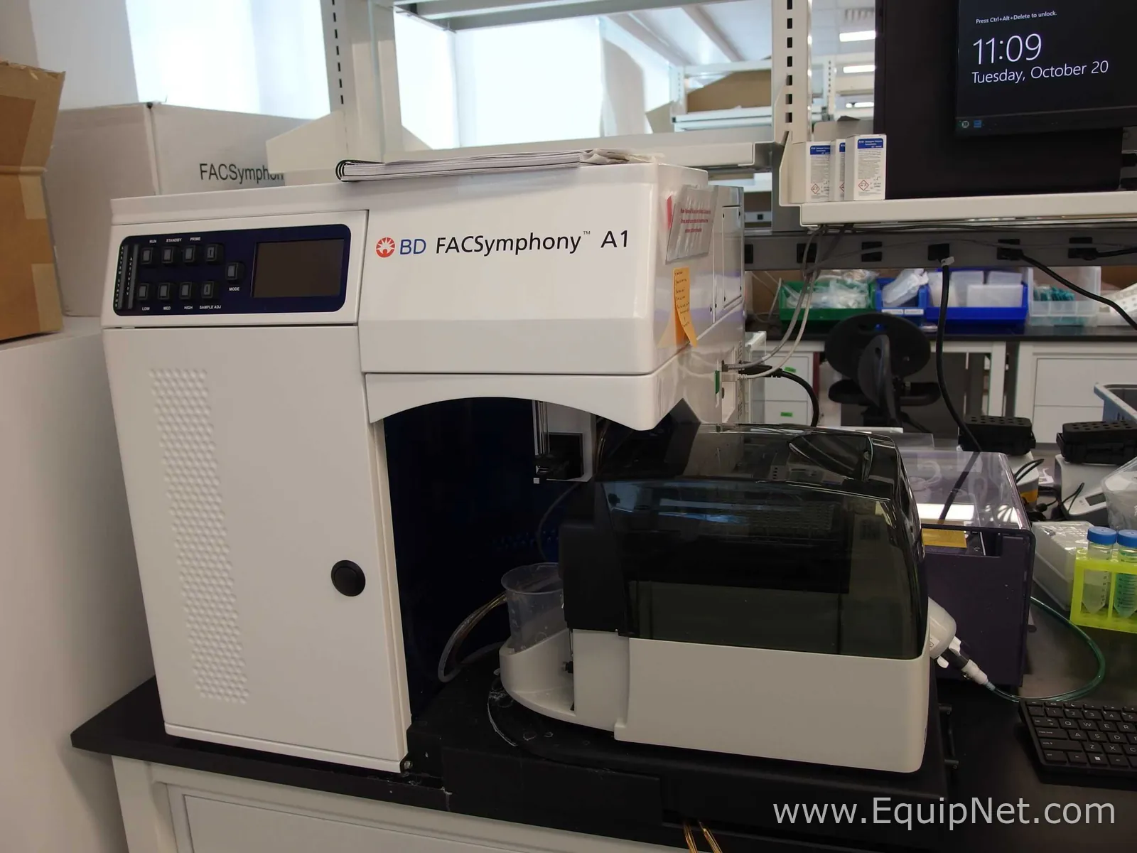 BD FACSymphony A1 Flow Cytometer with BD HTS and FACSFlow Supply System