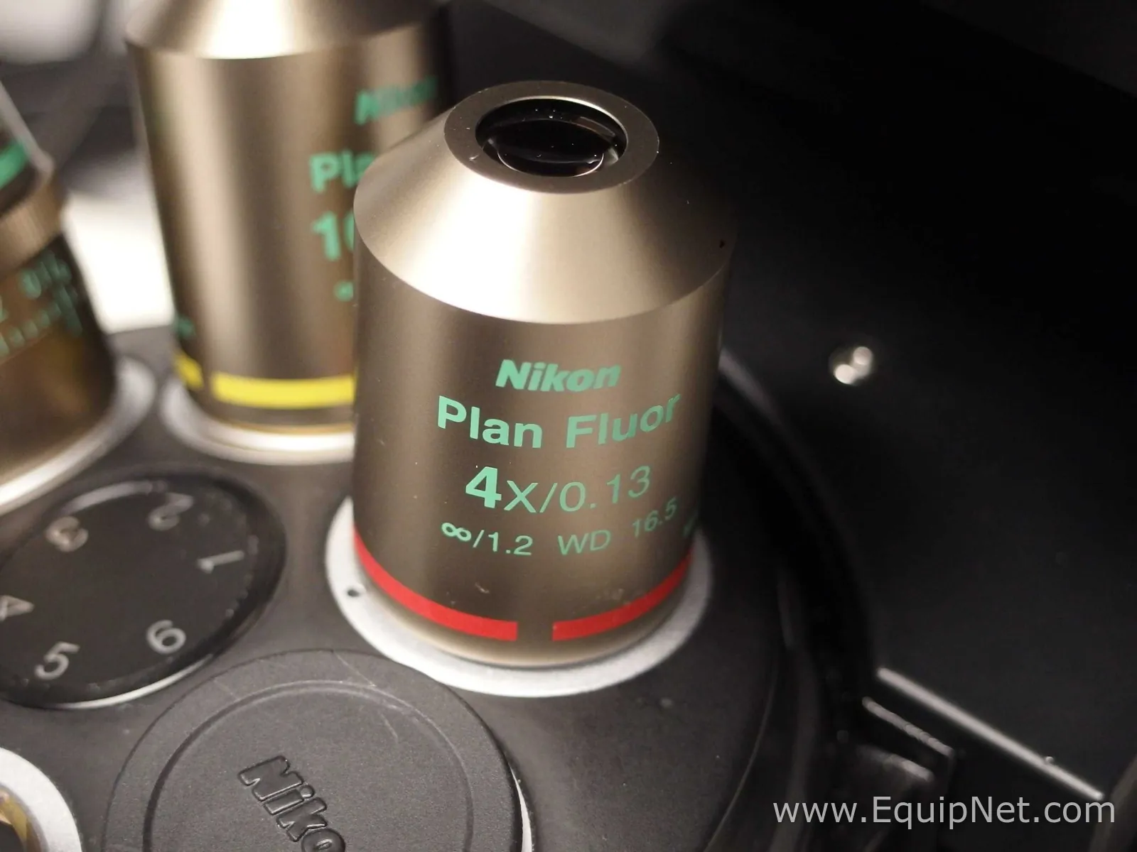 Nikon Eclipse Ti2 Inverted Fluorescence Microscope with CoolLED pE-4000 and Photometrics CoolSNAP DY