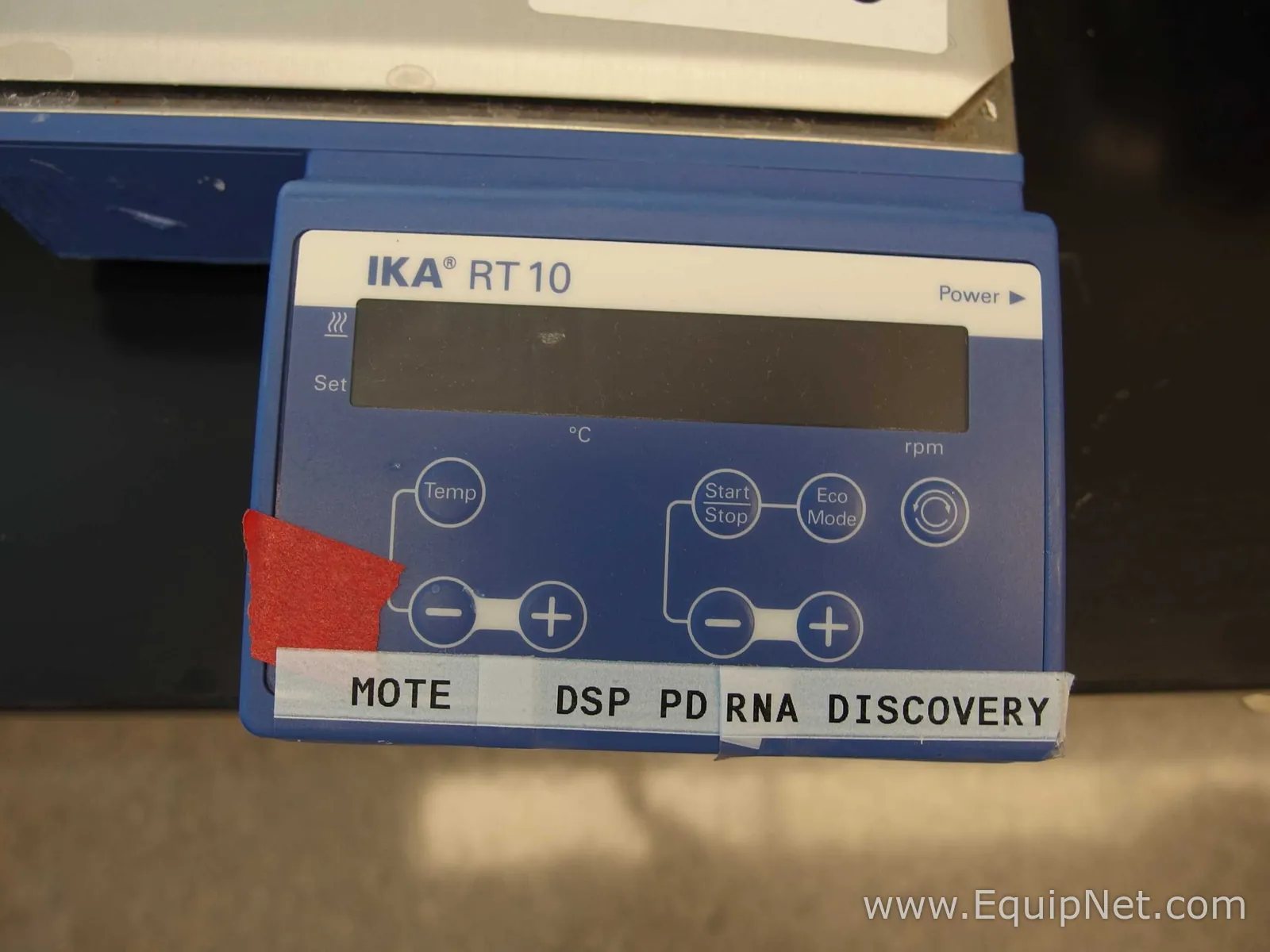 Lot of 5 IKA RT 10, Corning PC-420 and Westtune MS3000C Magnetic Stirrers and Hot Plates