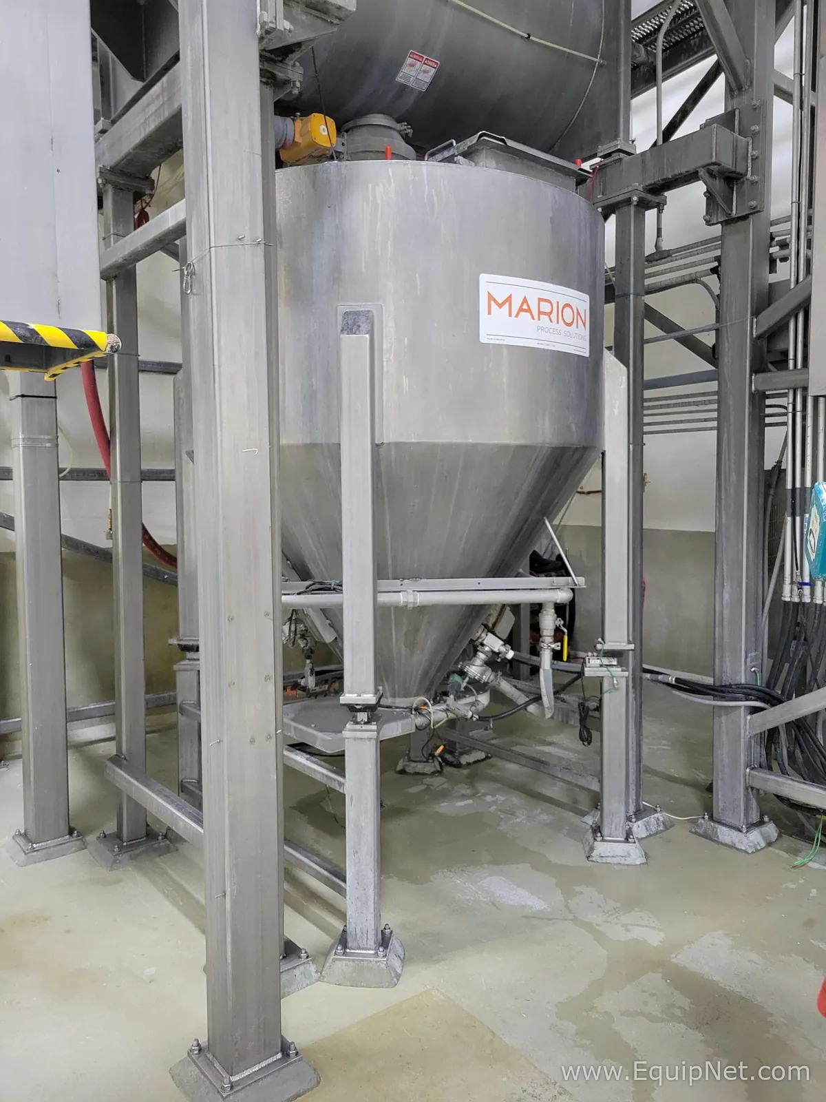 Marion Process Solutions BP4-4272-UW4C 115 cu ft Powder Hopper