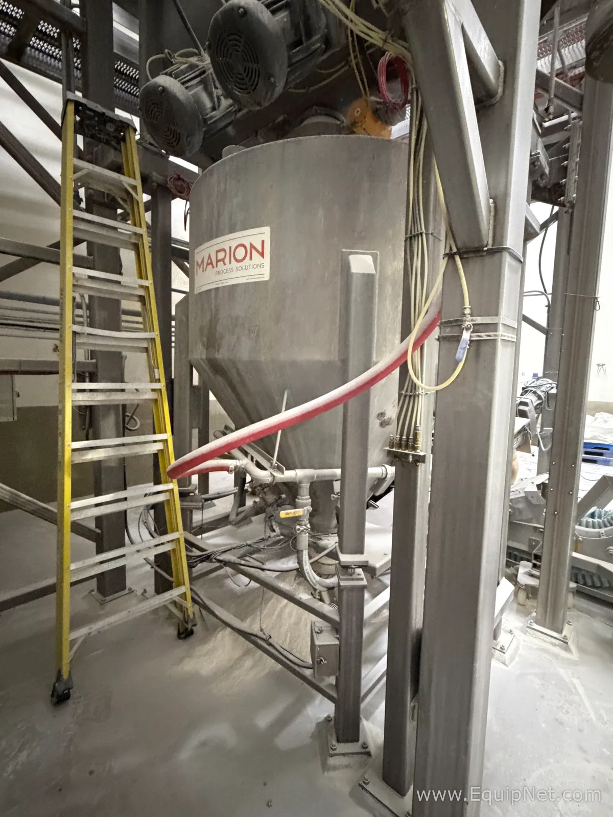 Marion Process Solutions BP4-4272-UW4C 115 cu ft Powder Hopper