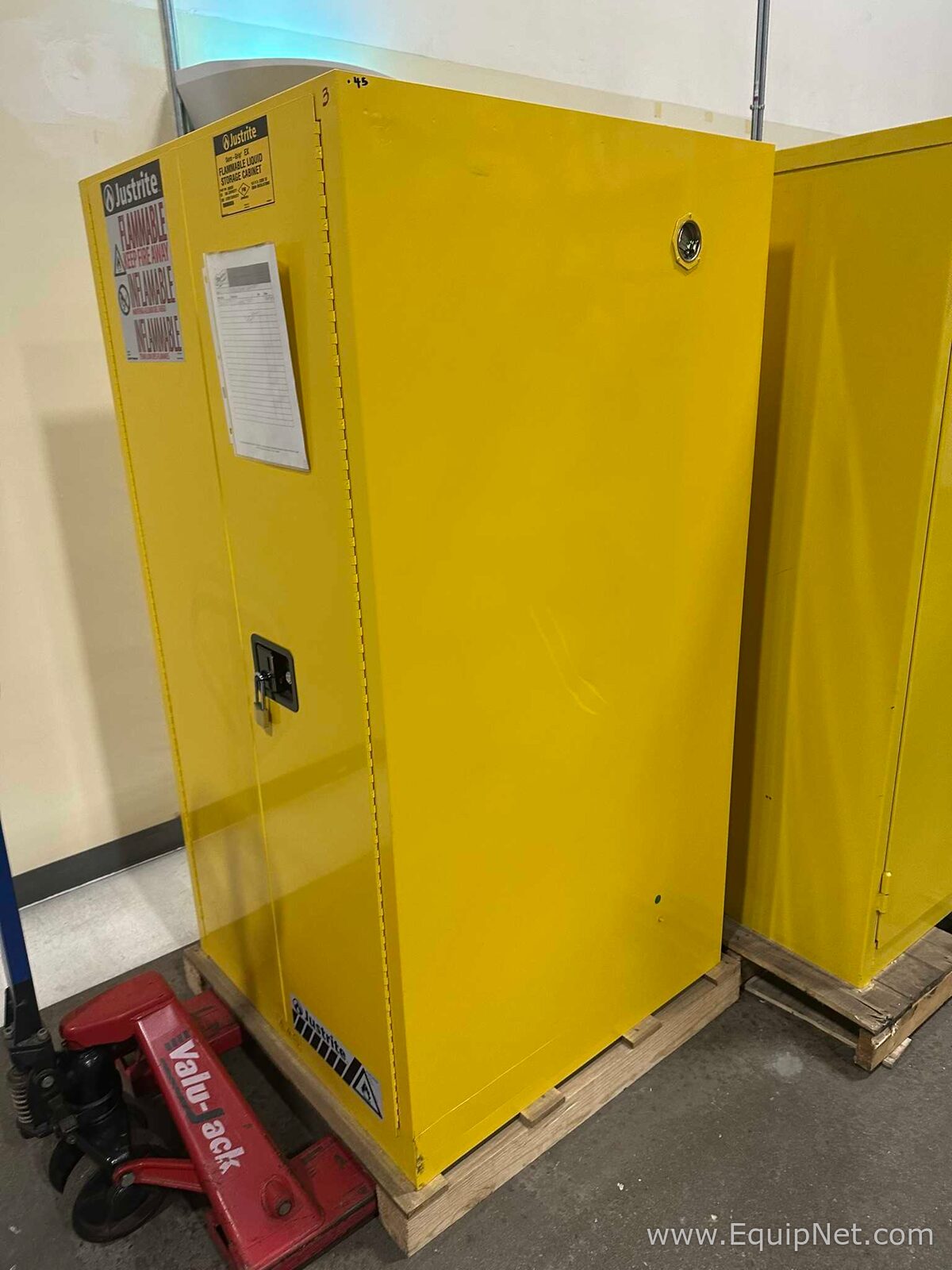 Justrite Sure-Grip EX 896200 55 Gallon Flammable Liquid Storage Cabinet