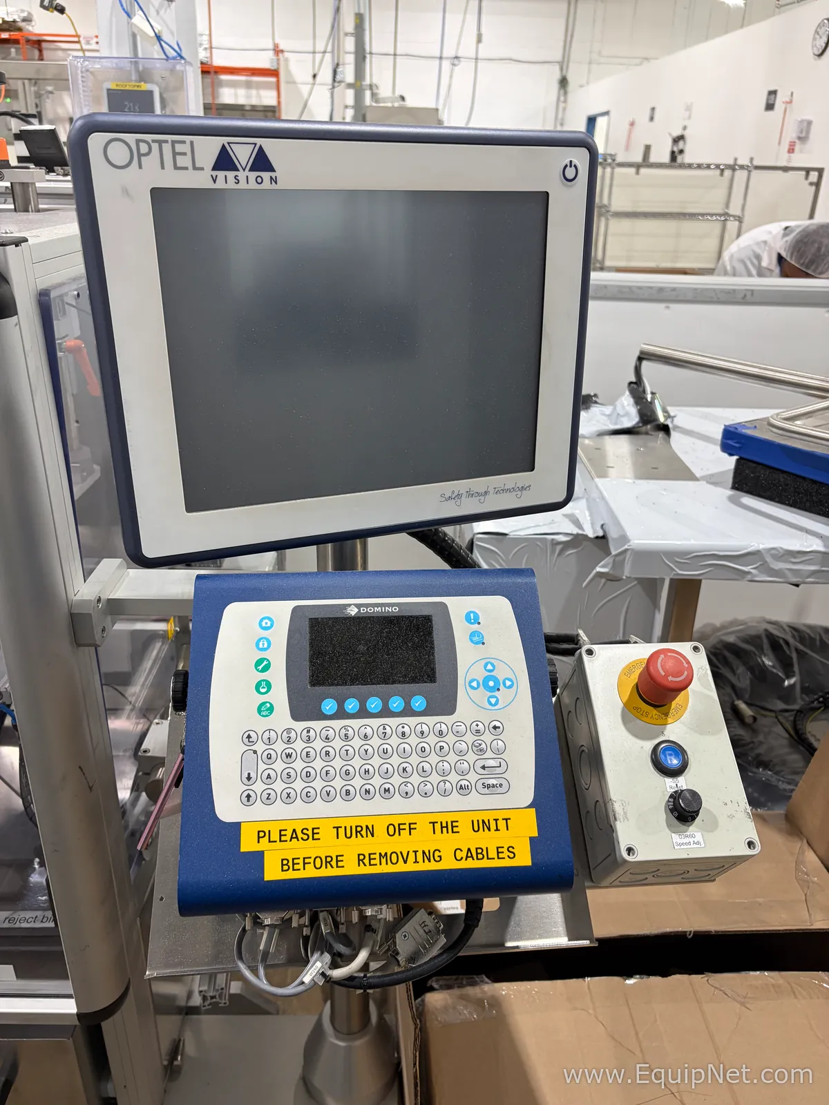 Lot of Optel Vision and Serialization Equipment