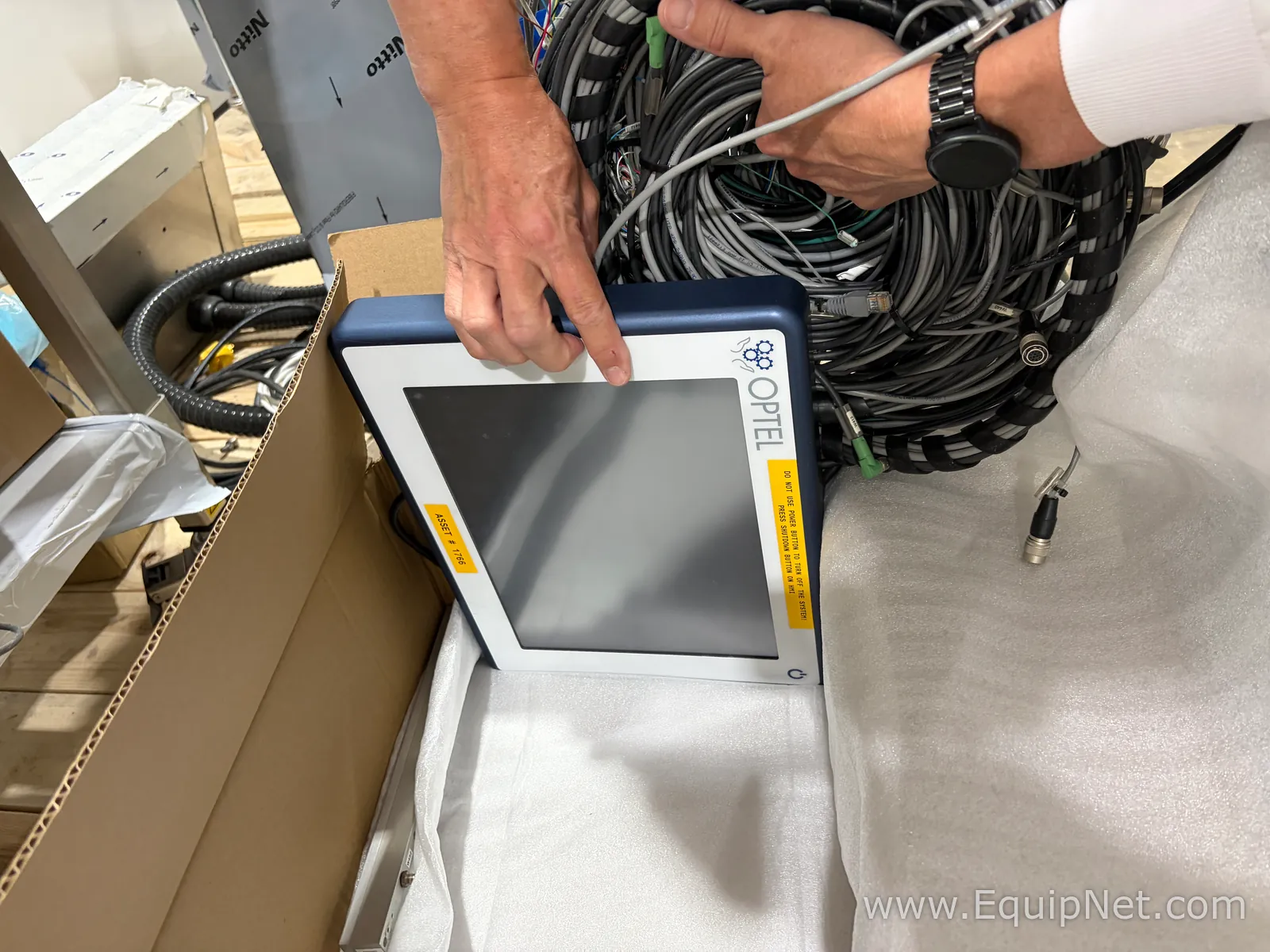 Lot of Optel Vision and Serialization Equipment