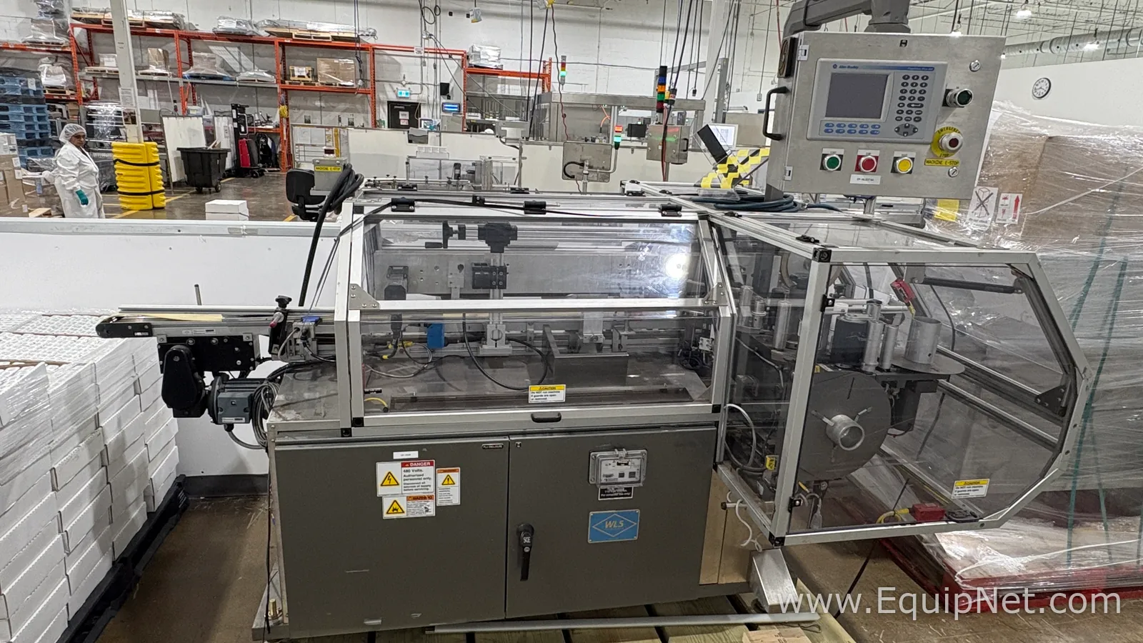 Weiler Labeling Systems CL-2020RH Single Head Tamper Evident Labeling System