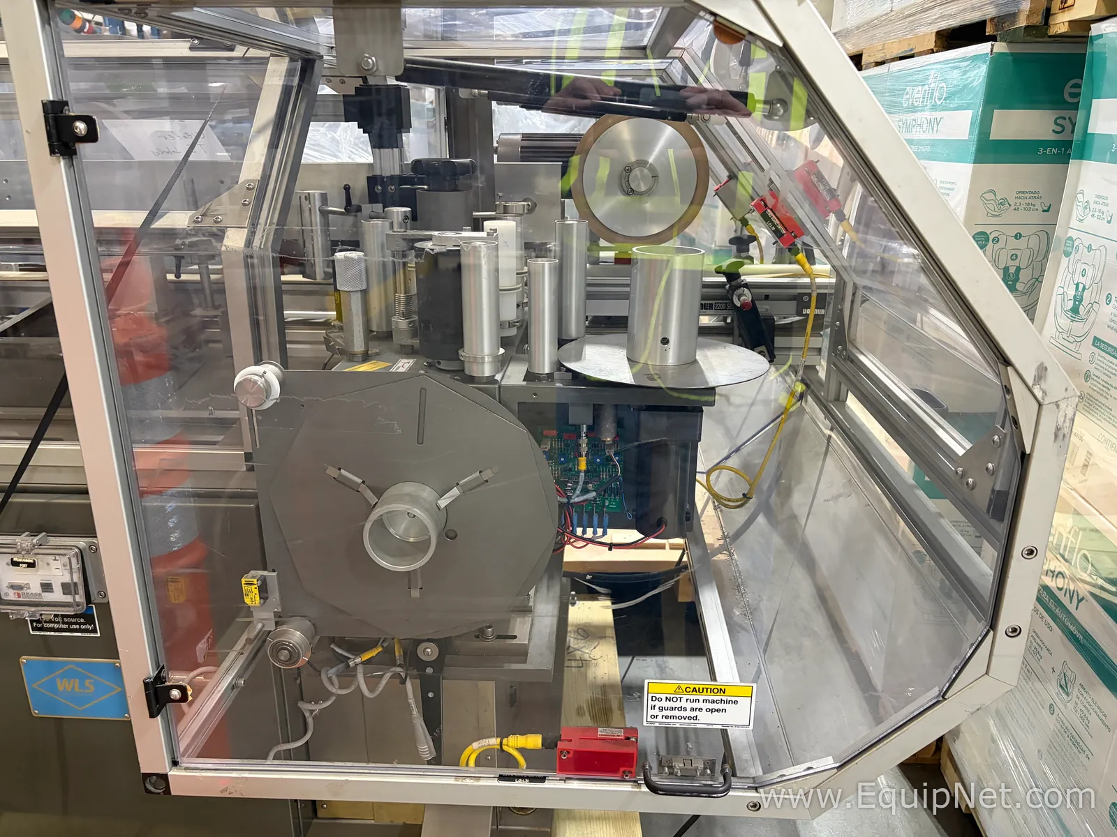 Weiler Labeling Systems CL-2020RH Single Head Tamper Evident Labeling System